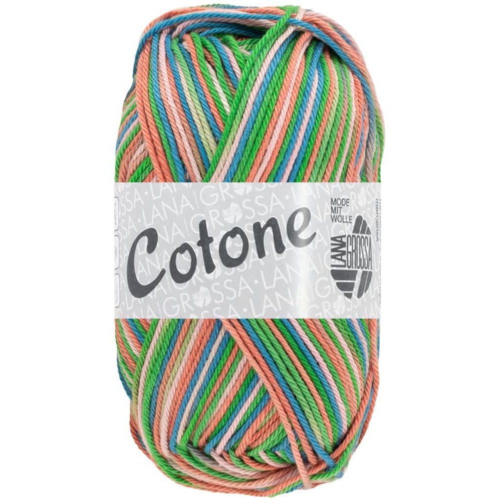 LANA GROSSA Cotone Print Häkelwolle, 125 m