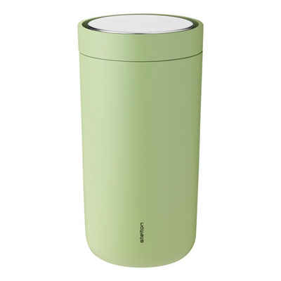 Stelton Coffee-to-go-Becher To-Go Click soft green 200 ml, Stahl