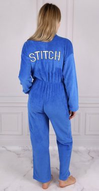 Sarcia.eu Schlafanzug Stitch Disney Damen Einteile/Pyjama/Onesie zum Schlafen S