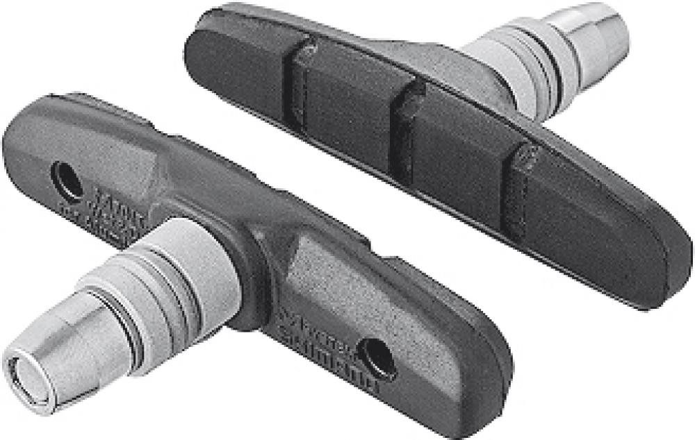 Shimano Felgenbremse Shimano M70T4 V-Brake Bremsschuhe 70 mm für Aluminiumfelgen