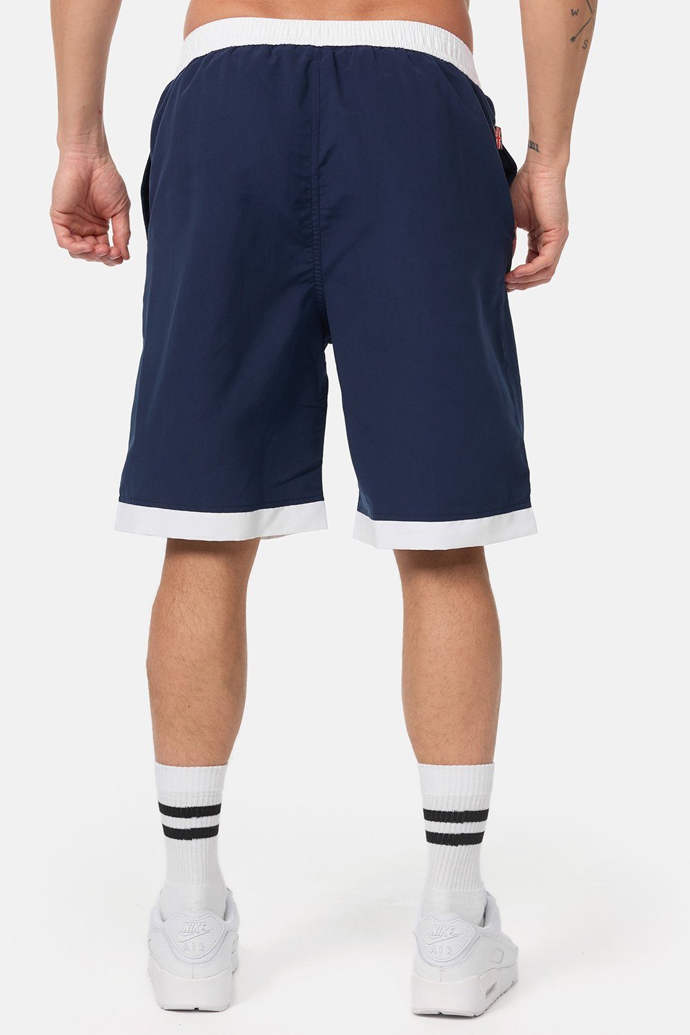 Lonsdale Badehose CLENNELL Navy/White