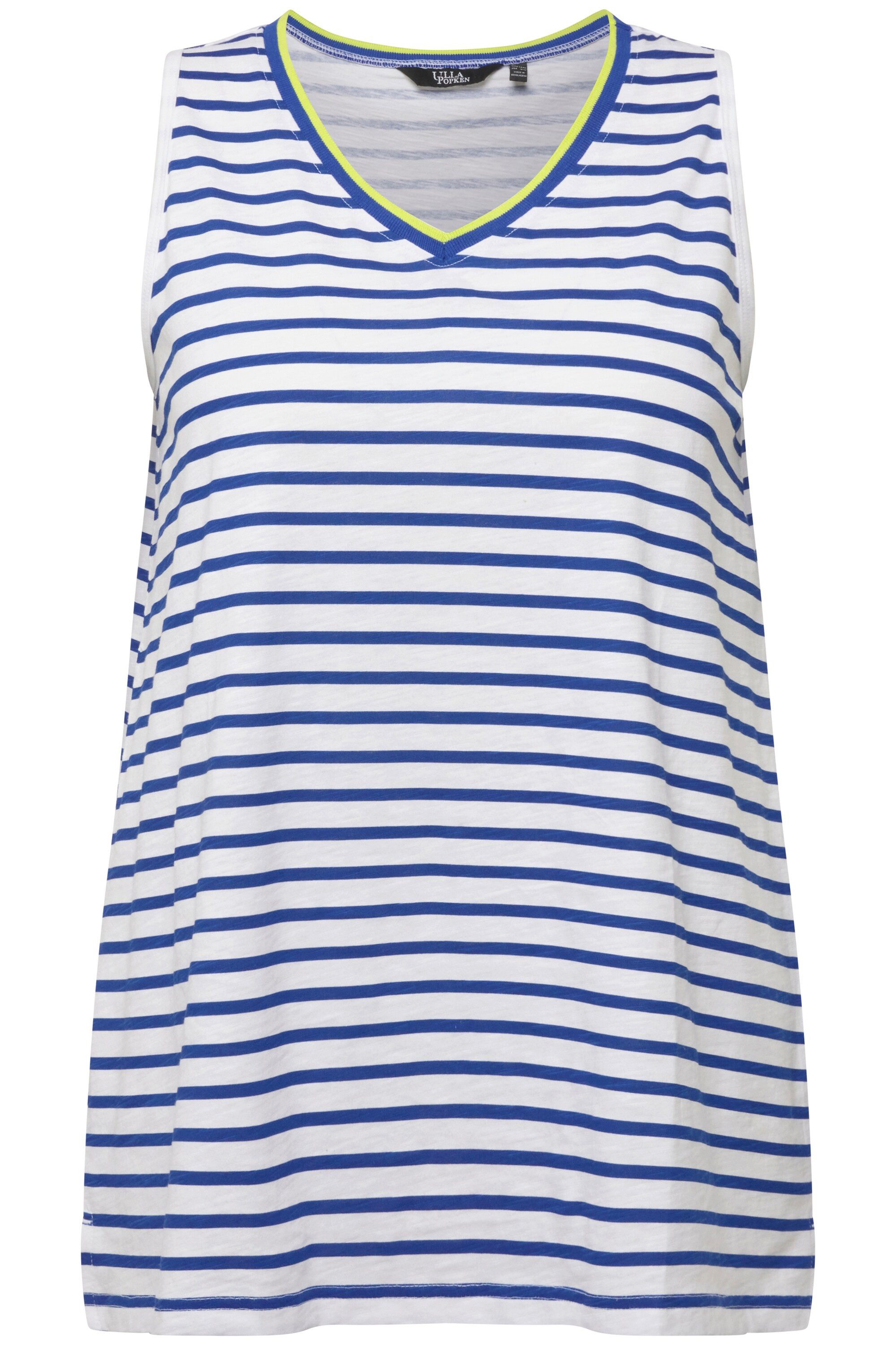 Ulla Popken Longtop Top Ringel A-Linie günstig online kaufen