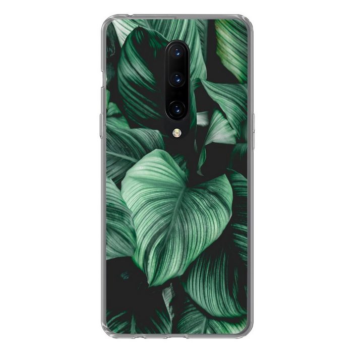 MuchoWow Handyhülle Dschungel - Blätter - Tropisch - Pflanzen - Natur Phone Case Handyhülle OnePlus 7 Pro Silikon Schutzhülle
