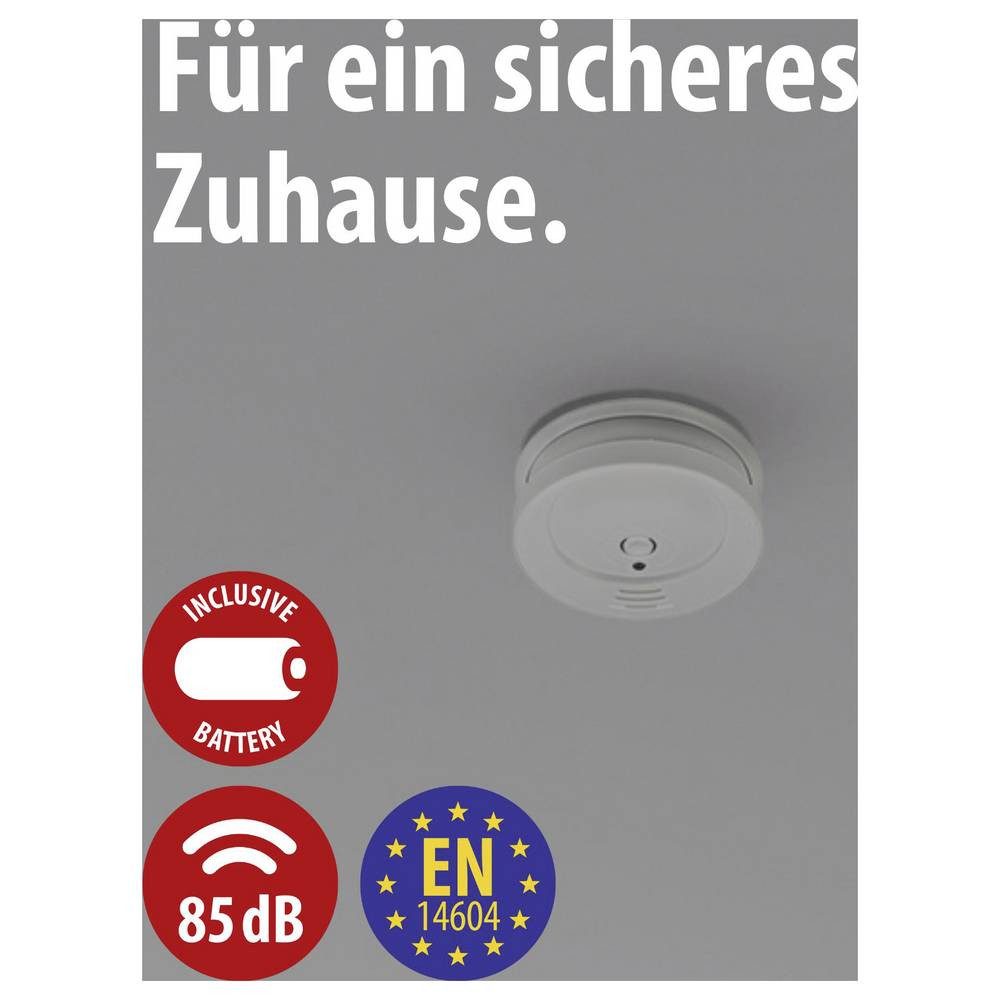 Brennenstuhl Rauchwarnmelder 3er Set 1290080003 Rauchmelder