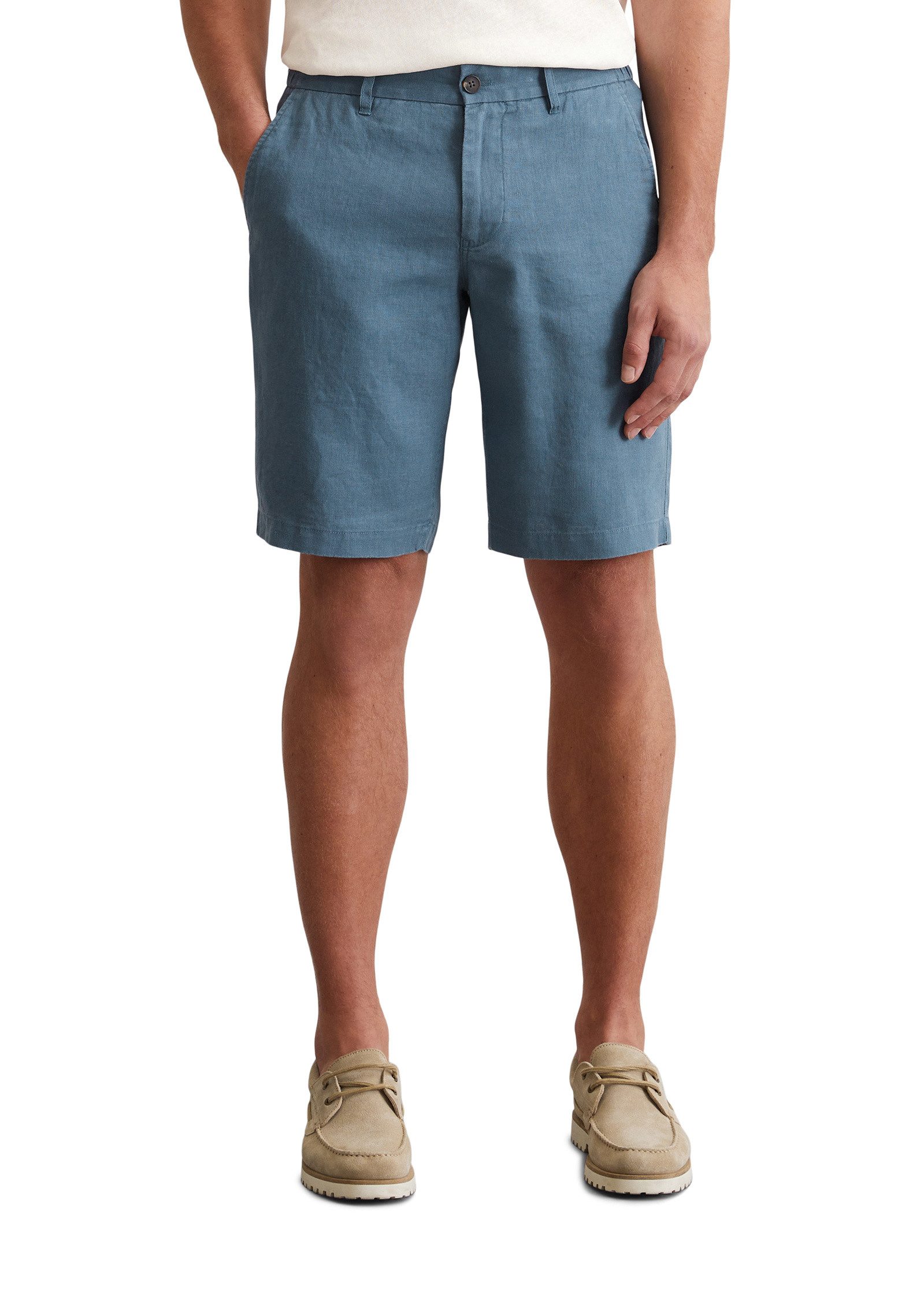 Marc O'Polo Shorts aus reinem Leinen günstig online kaufen