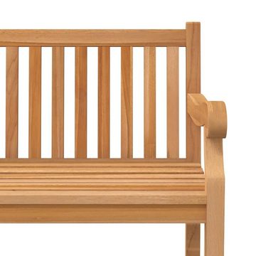 vidaXL Gartenbank Gartenbank 150 cm Massivholz Teak (1-St)