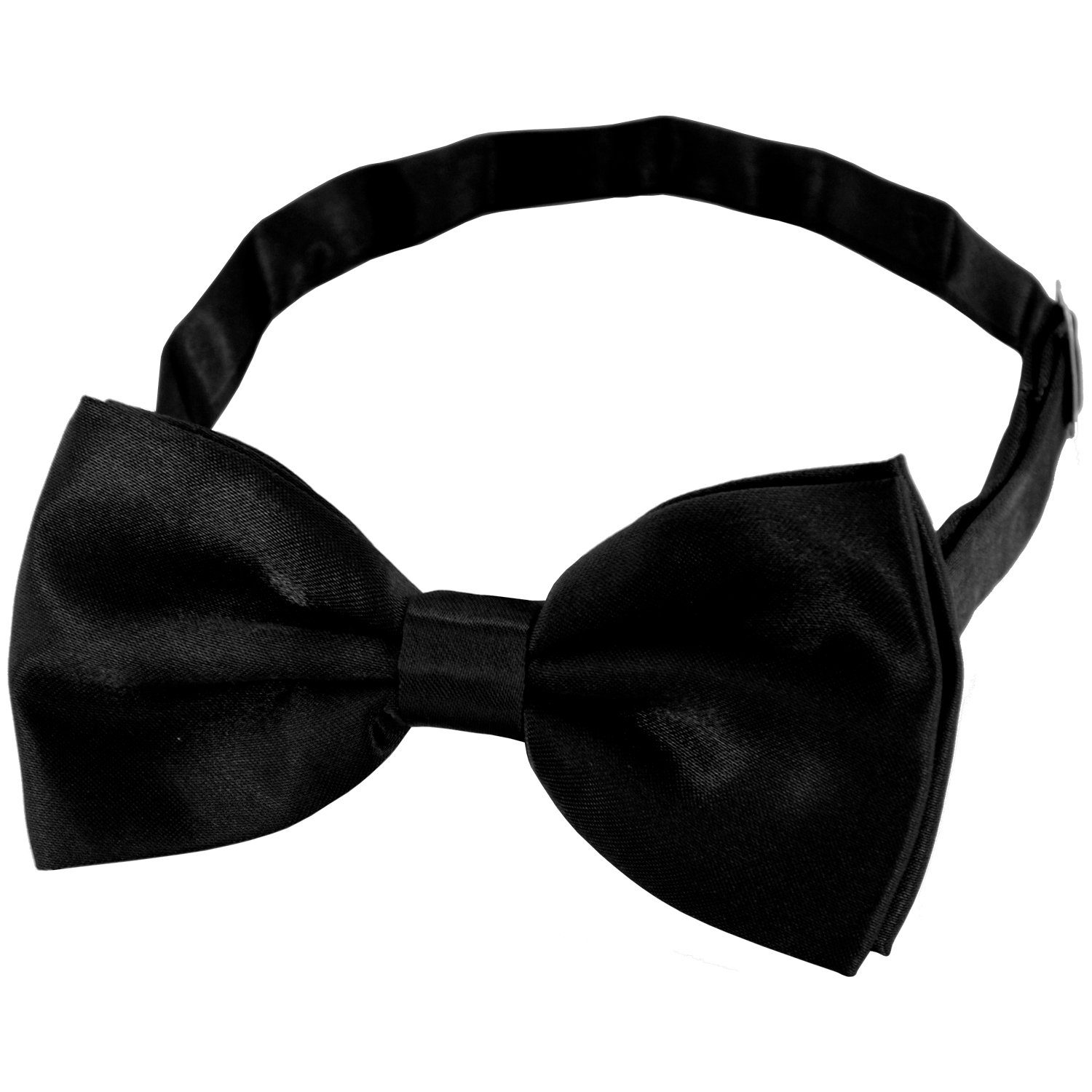 DonDon Fliege DonDon Edle Fliege Schleife glänzend (Packung, 1-St) bereits gebunden, verstellbar, Seidenlook