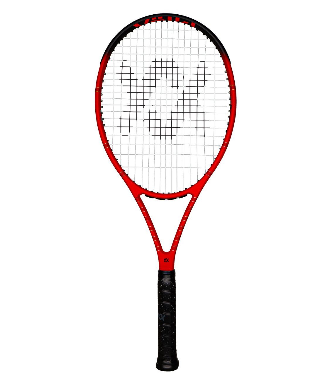 Tennisschläger Vöstra V8 100in/300g/Turnier 2024 rot - unbesaitet