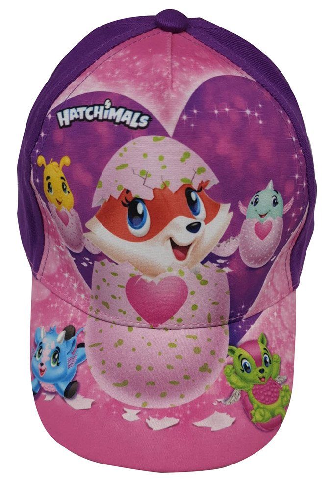 Schirmmütze Hatchimals Mädchen Kappe Lila 54