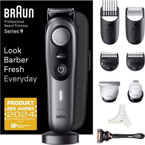 Braun Haarschneider Barttrimmer BT9420, 40 Einstellungen, Wasserdicht