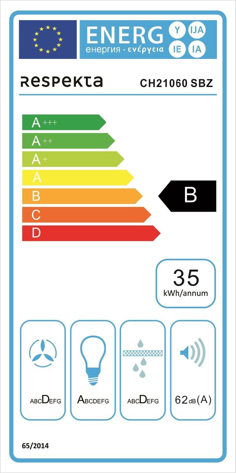 Energieeffizienzklasse: 
