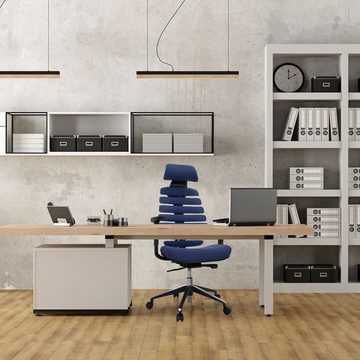 hjh OFFICE Drehstuhl Profi Bürostuhl ERGO LINE II PRO Stoff (1 St), Schreibtischstuhl ergonomisch