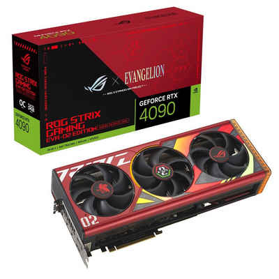 Asus GeForce RTX 4090 ROG Strix OC EVA-02 Edition Grafikkarte (24 GB, GDDR6X)