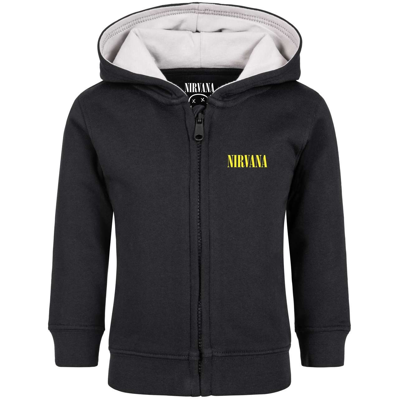 Metal Kids Kapuzensweatjacke mit Nirvana (Smiley) Aufdruck für Babys (0–24 M)