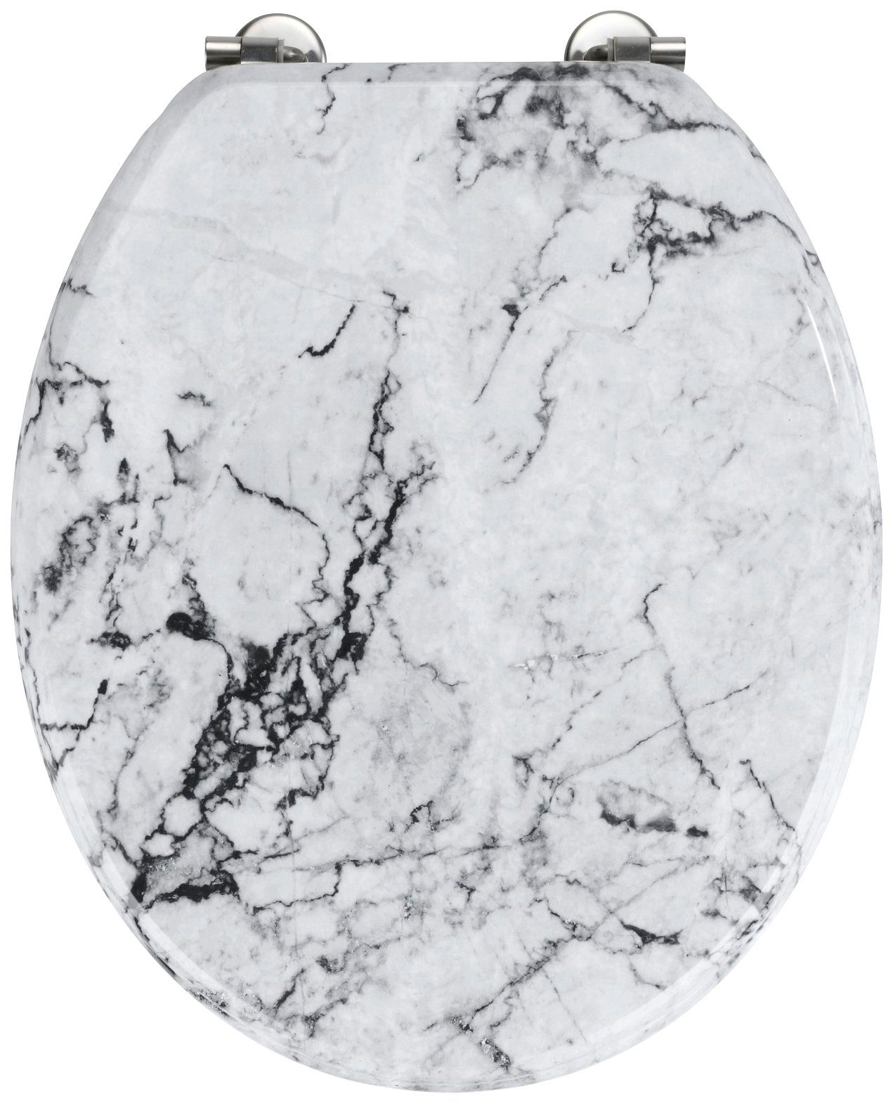 WENKO WC-Sitz Onyx (1-St), MDF günstig online kaufen