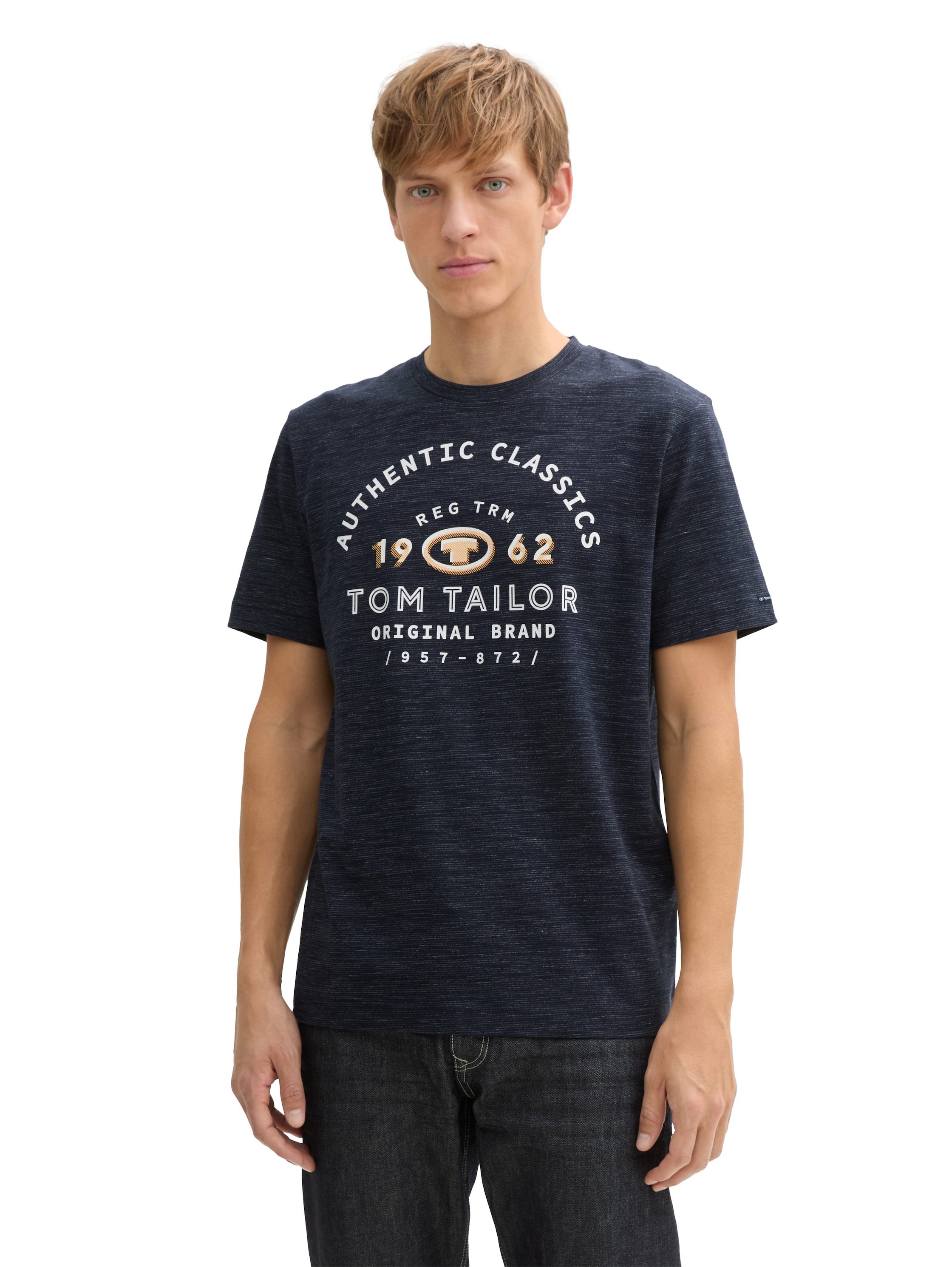 Tom Tailor Herren T-Shirt T-SHIRT WITH POCKET - Regular Fit günstig online kaufen