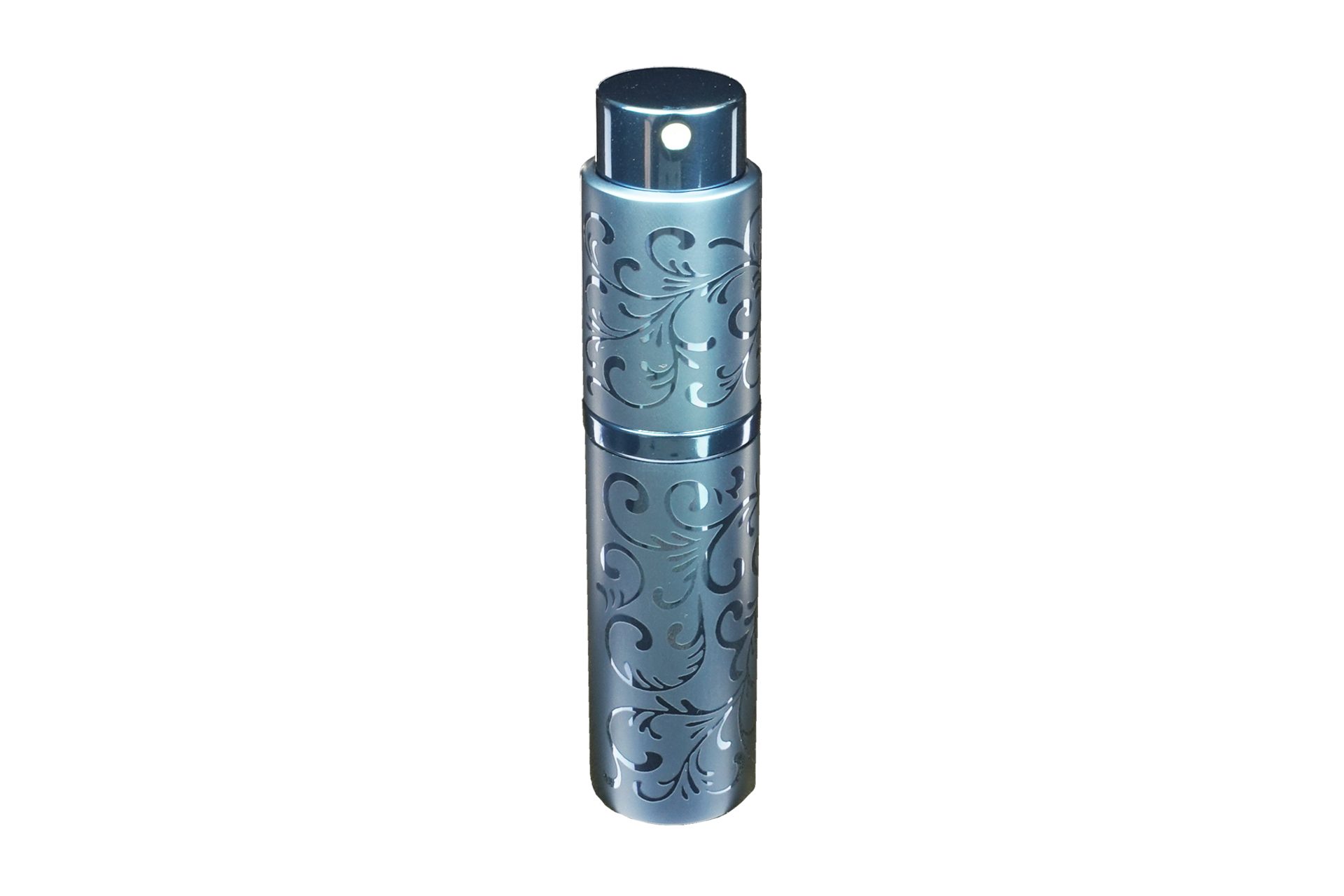 Parfümzerstäuber Taschenzerstäuber, Aluminium, Blau, für 8 ml