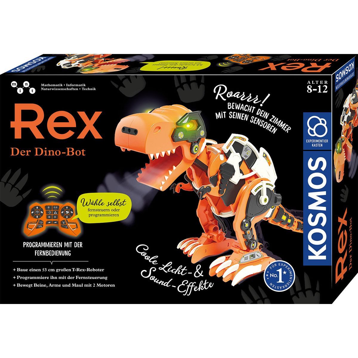 Kosmos Experimentierkasten Experimentierset Rex der Dino-Bot