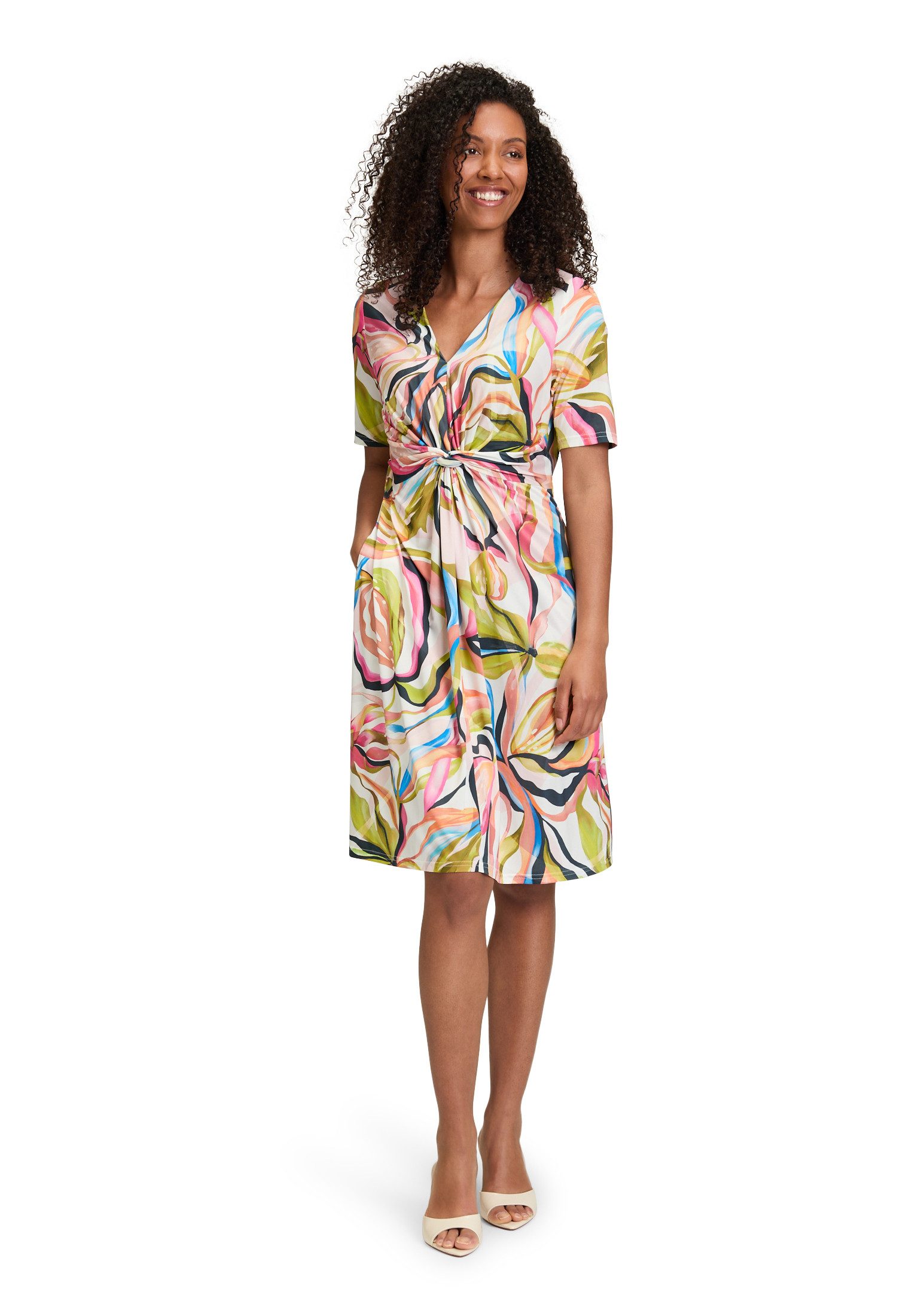 Vera Mont Sommerkleid Damen ohne Verschluss Druck