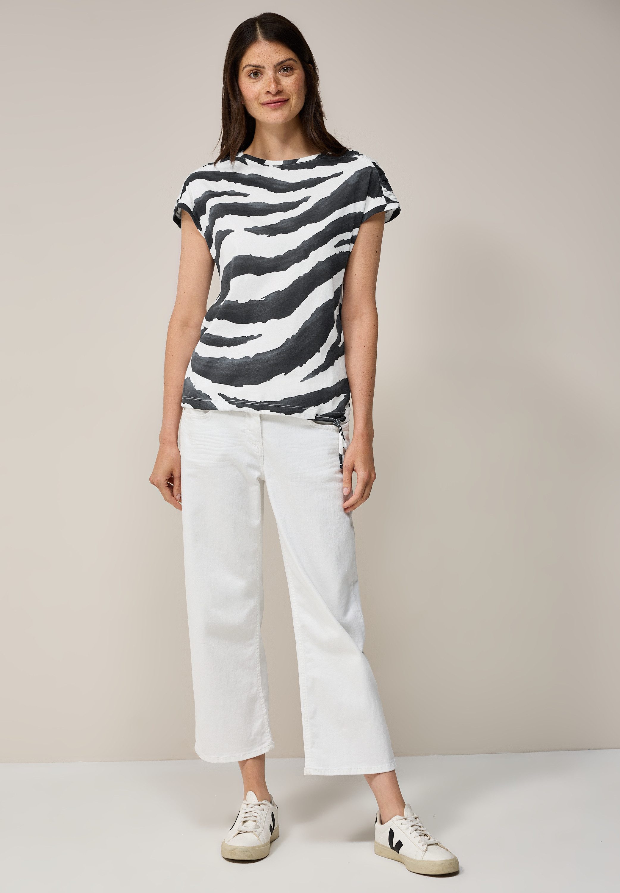 CECIL T-Shirt mit U-Boot-Ausschnitt