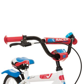 Hi5 Kinderfahrrad Racer, 1 Gang, ohne Schaltung, Kinderfahrrad ab 5 Jahre Fahrrad Mädchen Jungen 115 - 130 cm Kinderrad