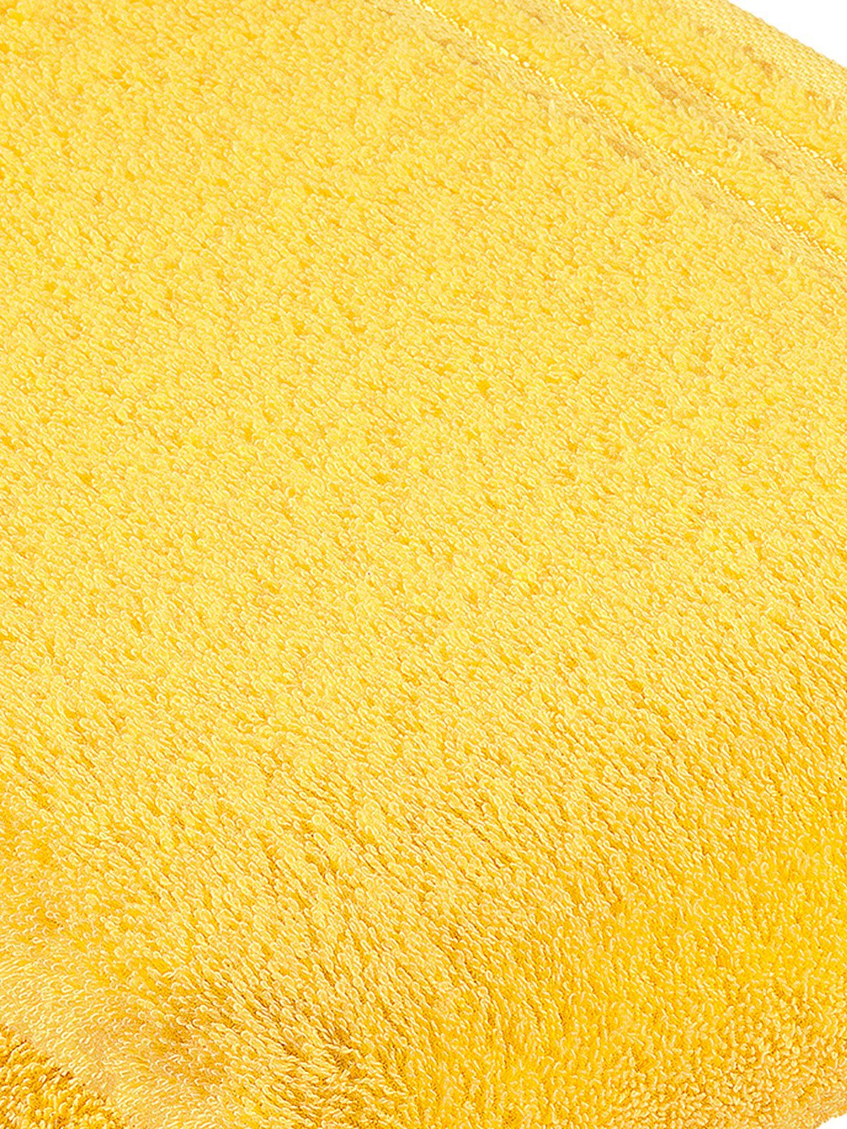 (Spar-Set, Duschtuch Vossen Calypso 67 6-St), feeling, 6er 140 cm Pack Vegan sunflower x Duschtücher Frottier