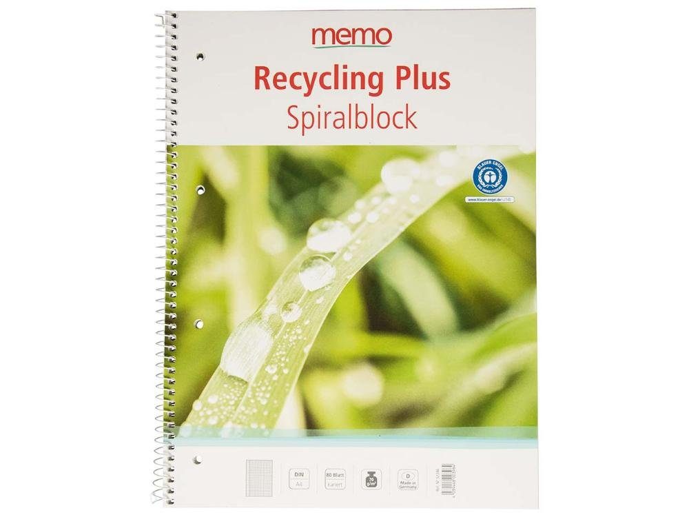 memo Notizblock memo Collegeblock DIN A4, 70 g/m²
