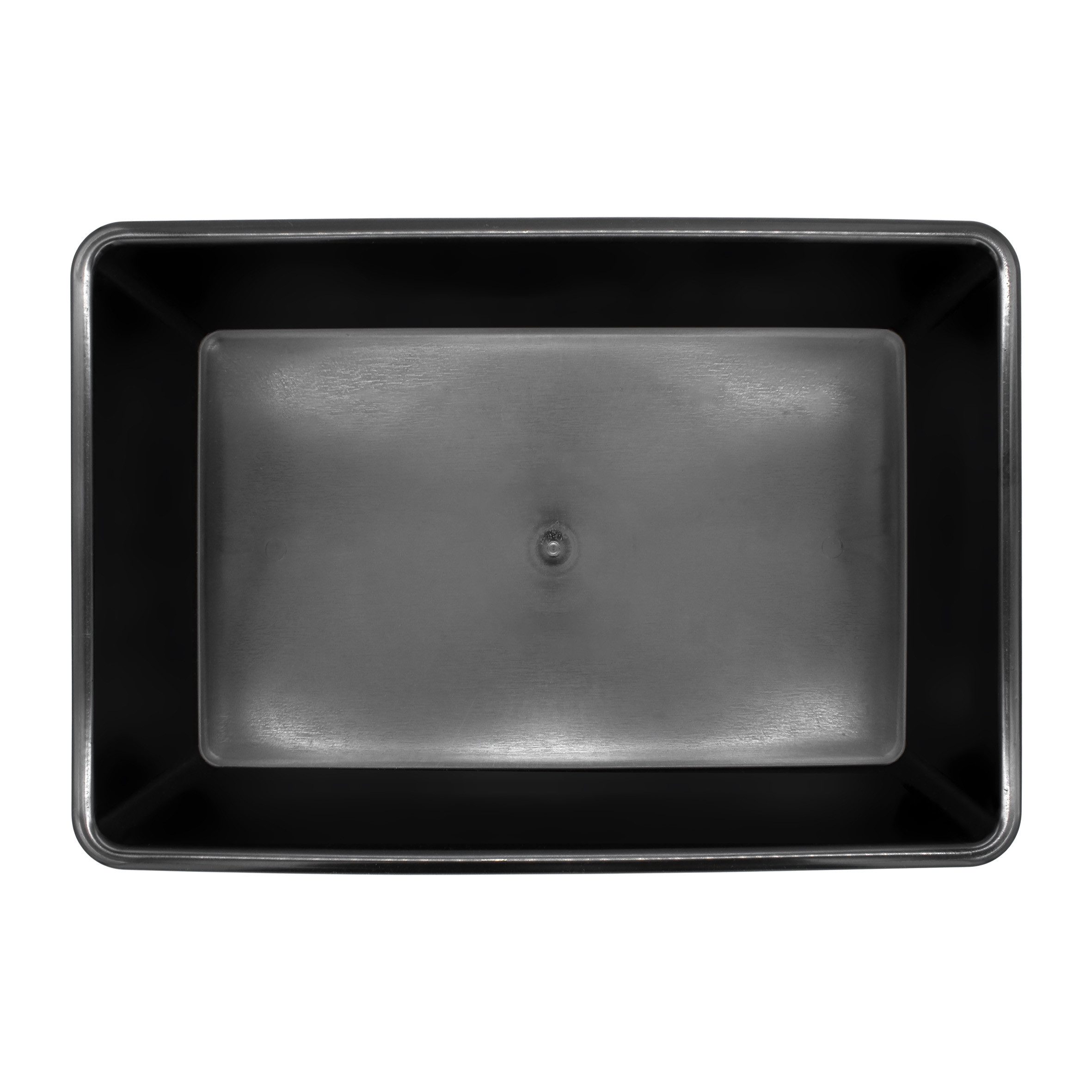 Spetebo Pflanzschale Allzweck Kunststoff Wanne schwarz (Artikel, 1 St., Stück), aus strapazierfähigem Kunststoff gefertigt