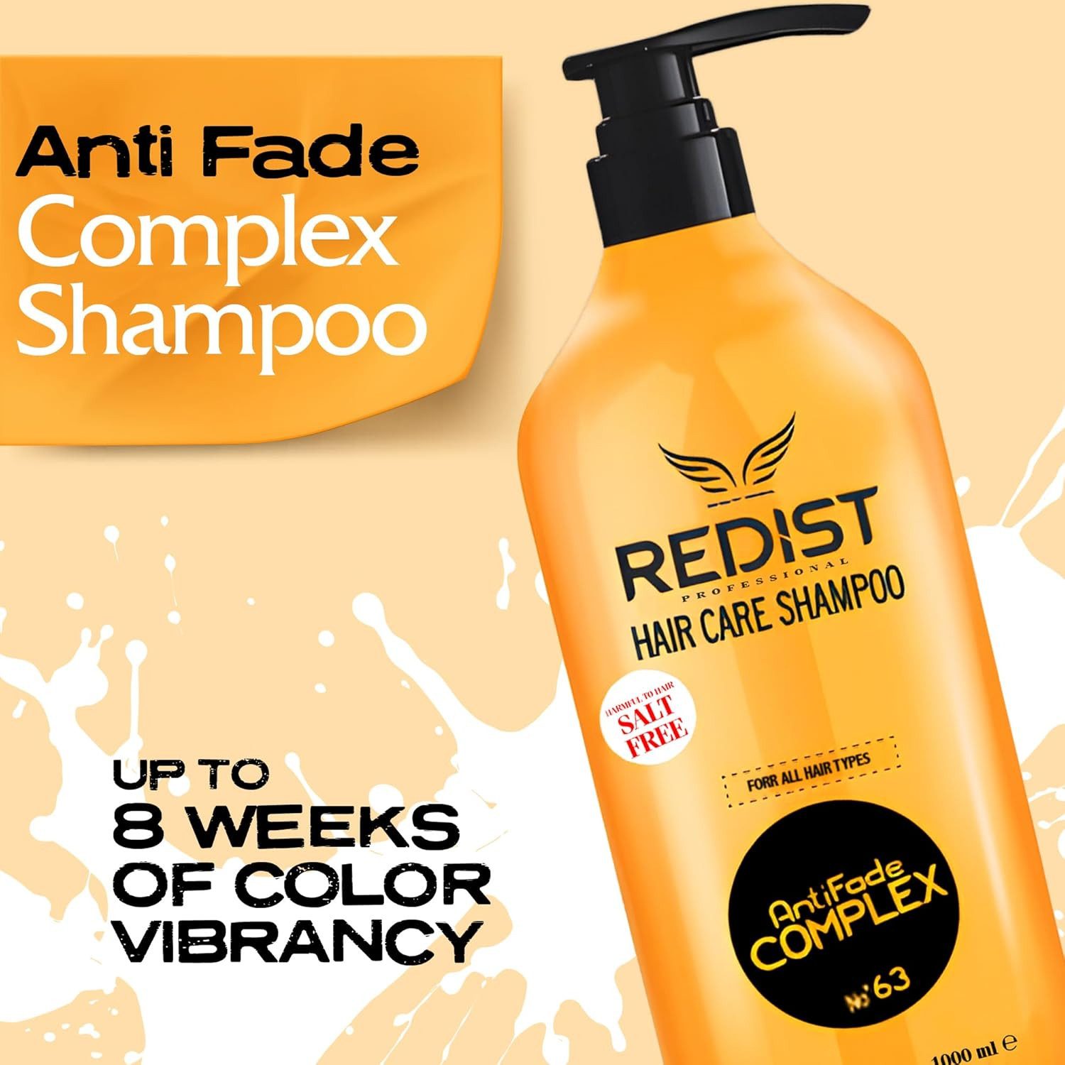 Redist Haarshampoo Redist Anti Fade Complex Salzfreies Shampoo 1000ml