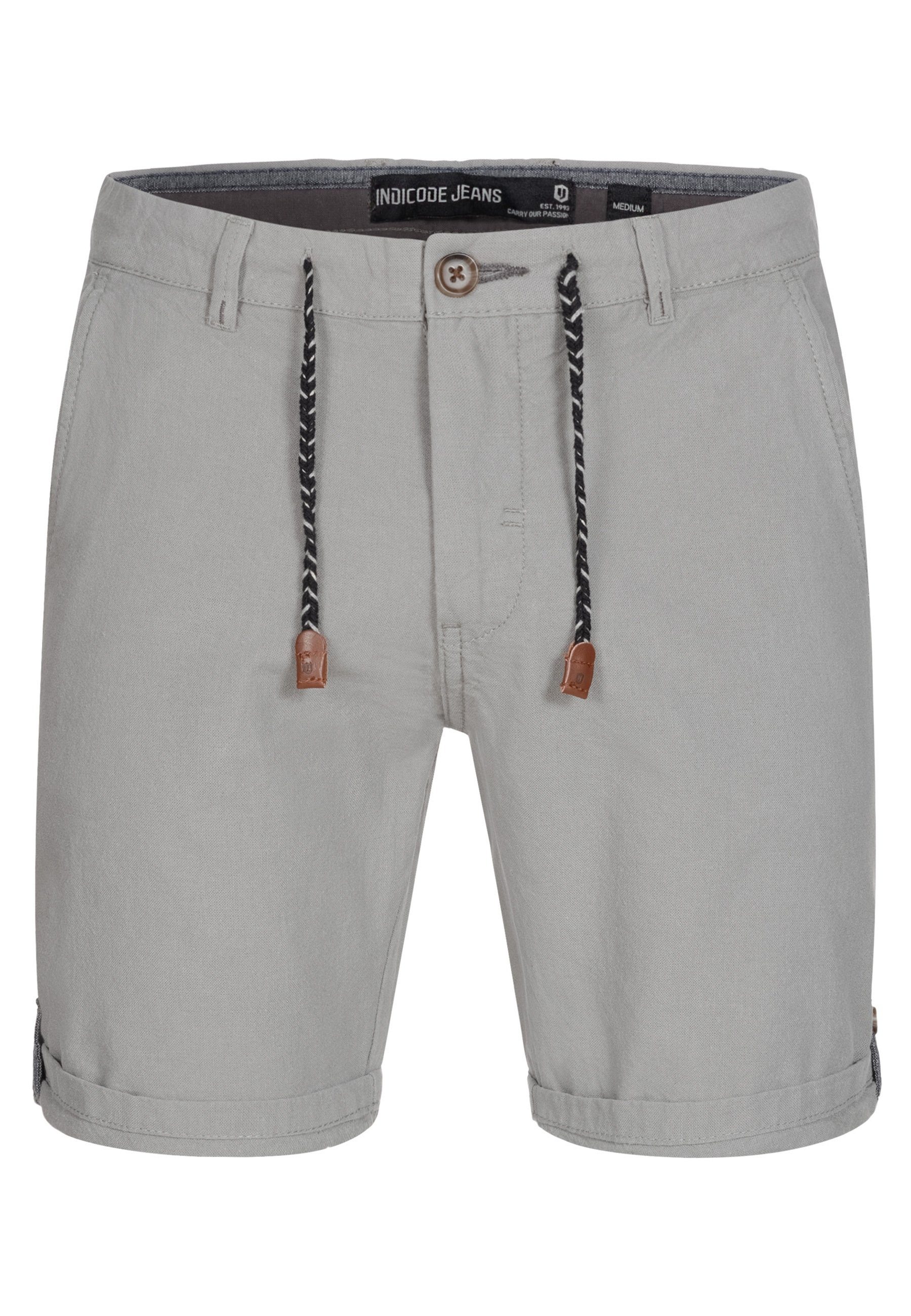 Indicode Chinoshorts Beauvals,elastischem Bund mit Kordelzug, günstig online kaufen