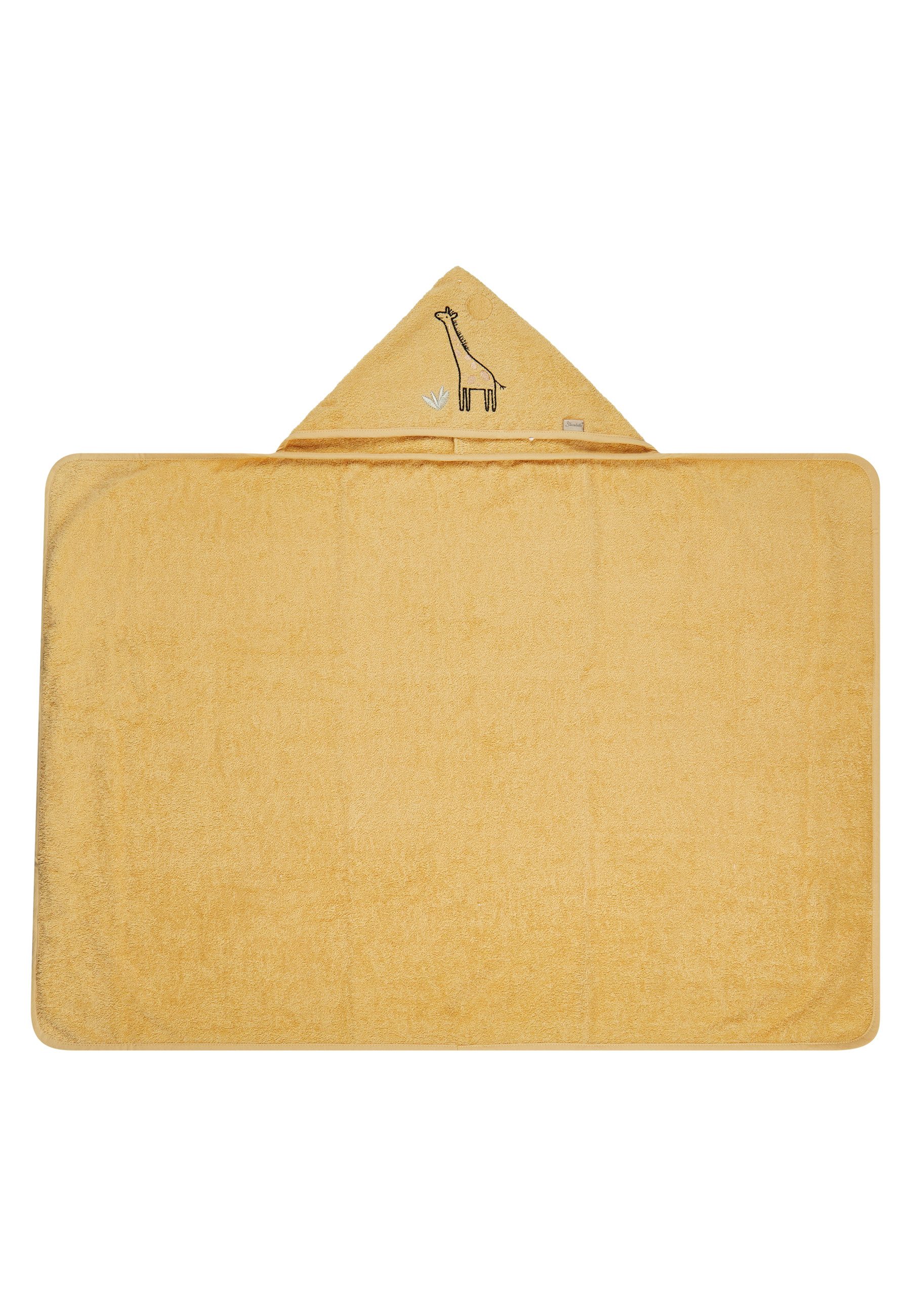 Sterntaler® Badetücher Kapuzenbadetuch 100x70 cm GIRAFFE Kaya, Frottee (1-St)