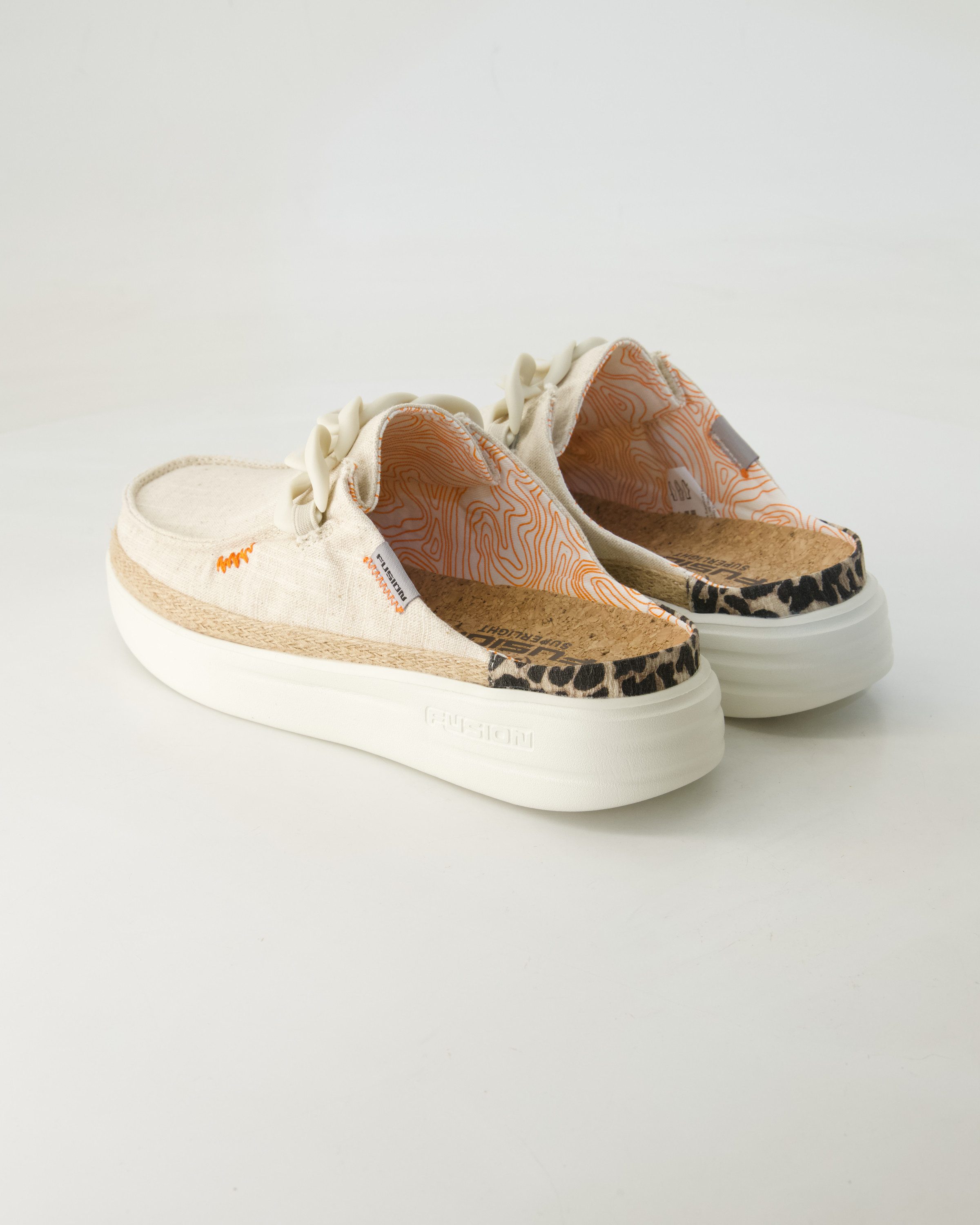 Fusion Lily Chain Pantolette Obermaterial: Textil