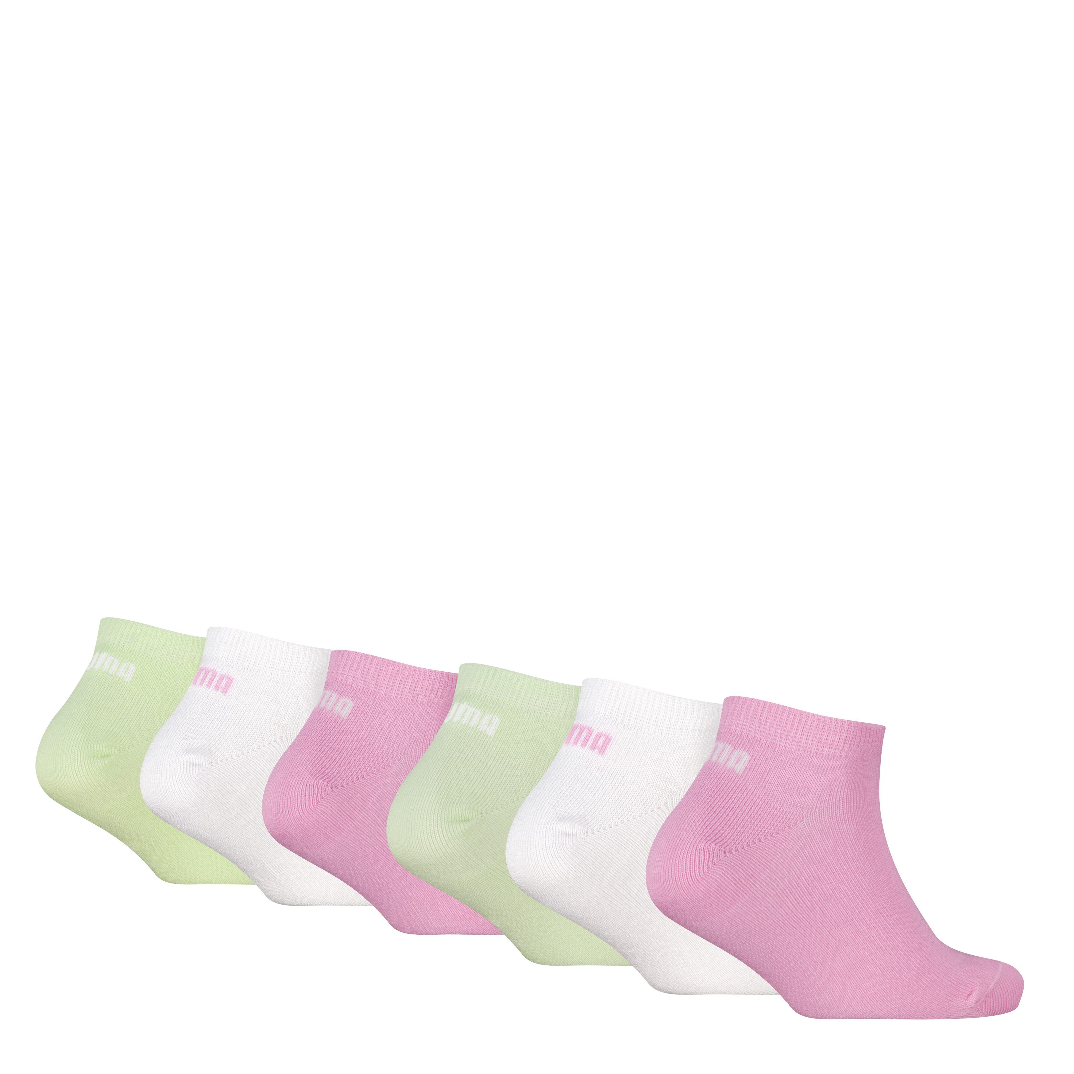 PUMA Sneakersocken PUMA KIDS PLAIN SNEAKER 6P ECOM (6 Paar) mit verstärktem Zehenbereich