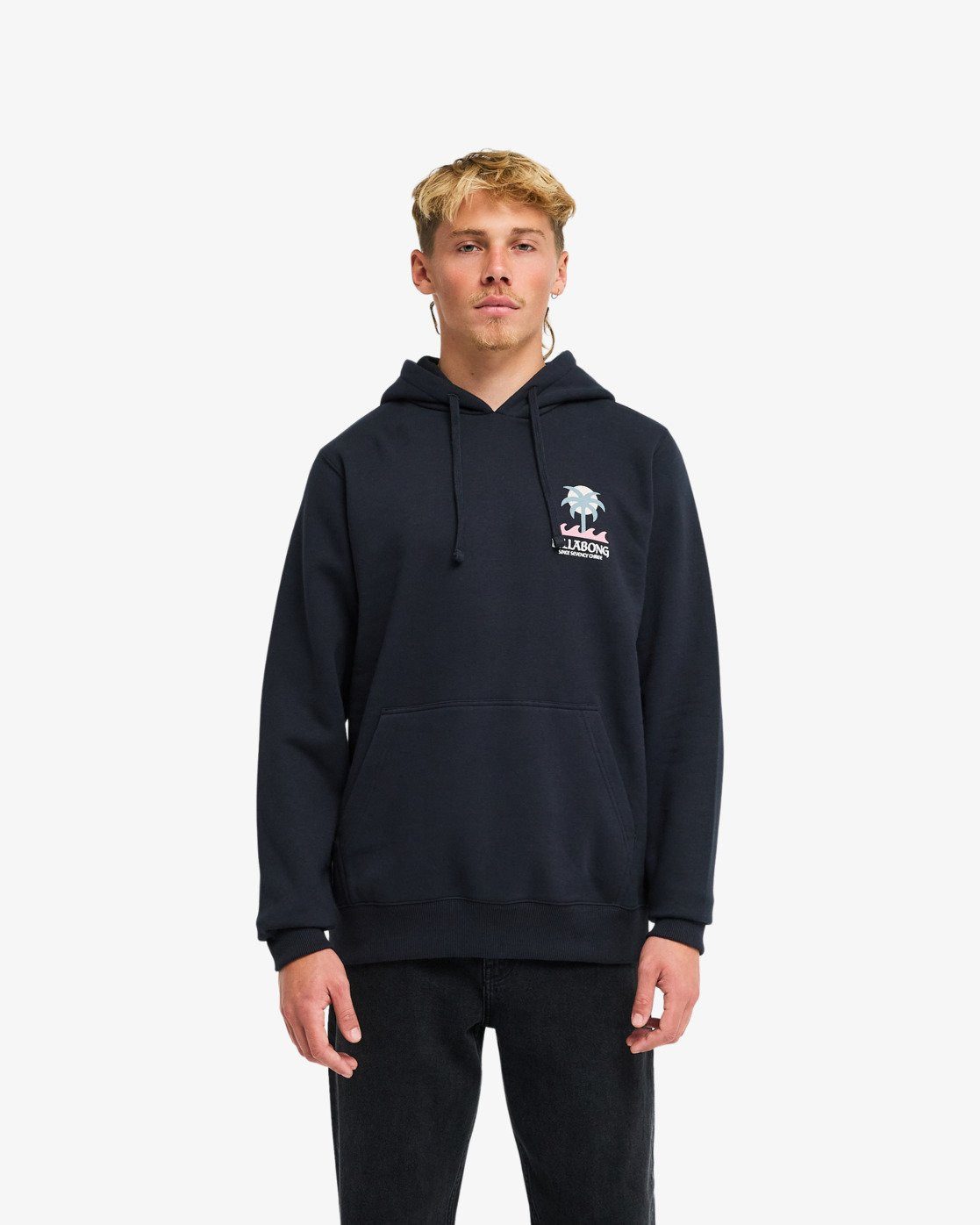Billabong Kapuzensweatshirt FOUNDATION PO mit sportlichem Look, aus Baumwolle und Polyester