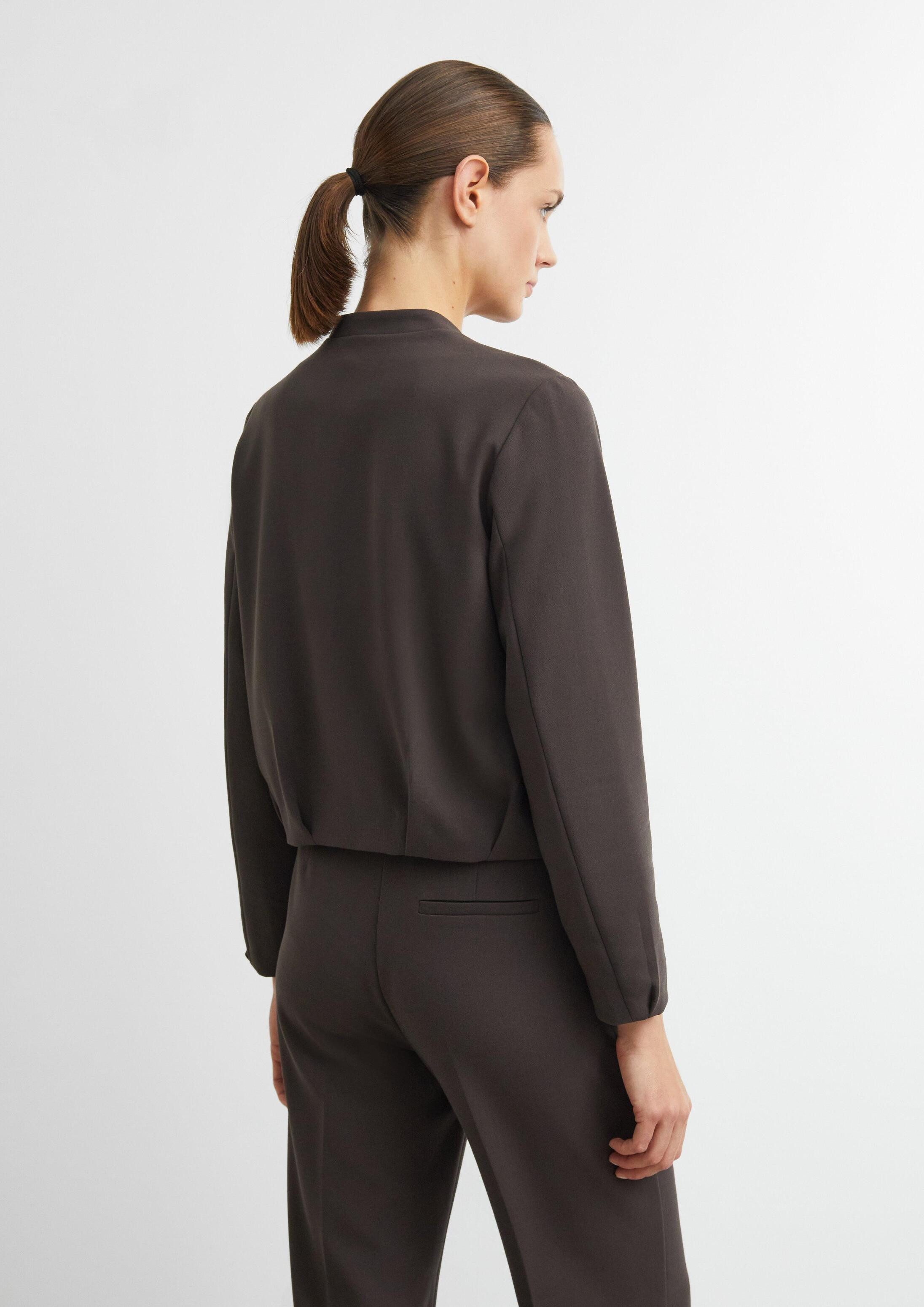 comma Funktionsjacke Indoor-Jacke Blouson aus Viskosemix