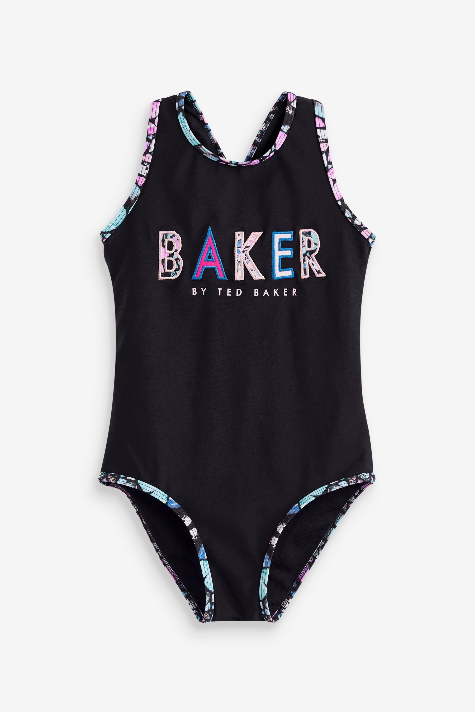 Baker by Ted Baker Badeanzug Baker by Ted Baker Badeanzug mit Logo (1-St)