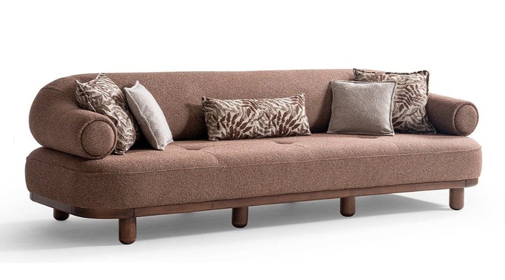 JVmoebel 4-Sitzer Luxuriöses 4-Sitzer Sofa Moderne Edle Polstercouch, 1 Teile, Made in Europa