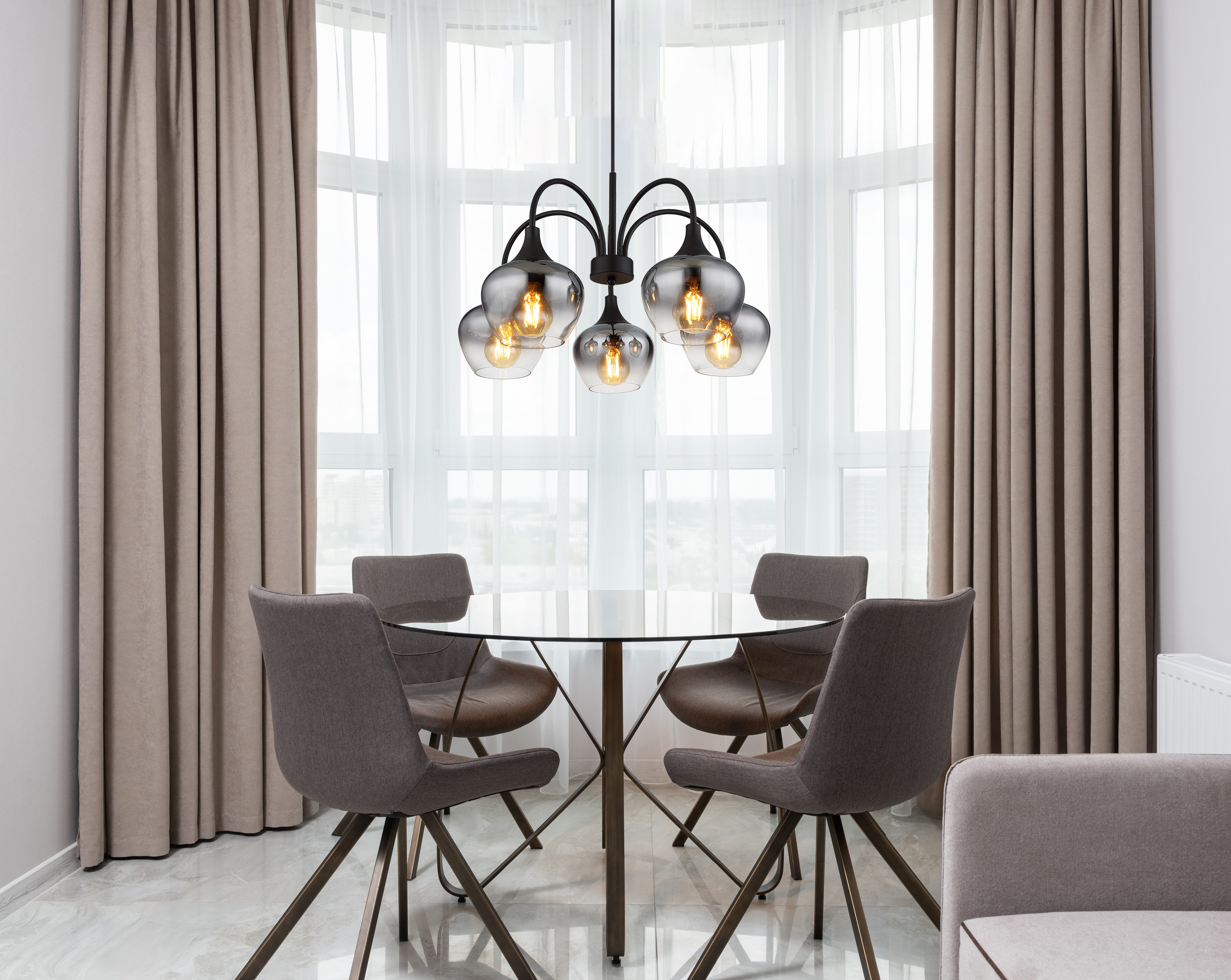 GLOBO LIGHTING Hängeleuchte MAXY, ohne Leuchtmittel, Hängelampe/Pendelleuch günstig online kaufen