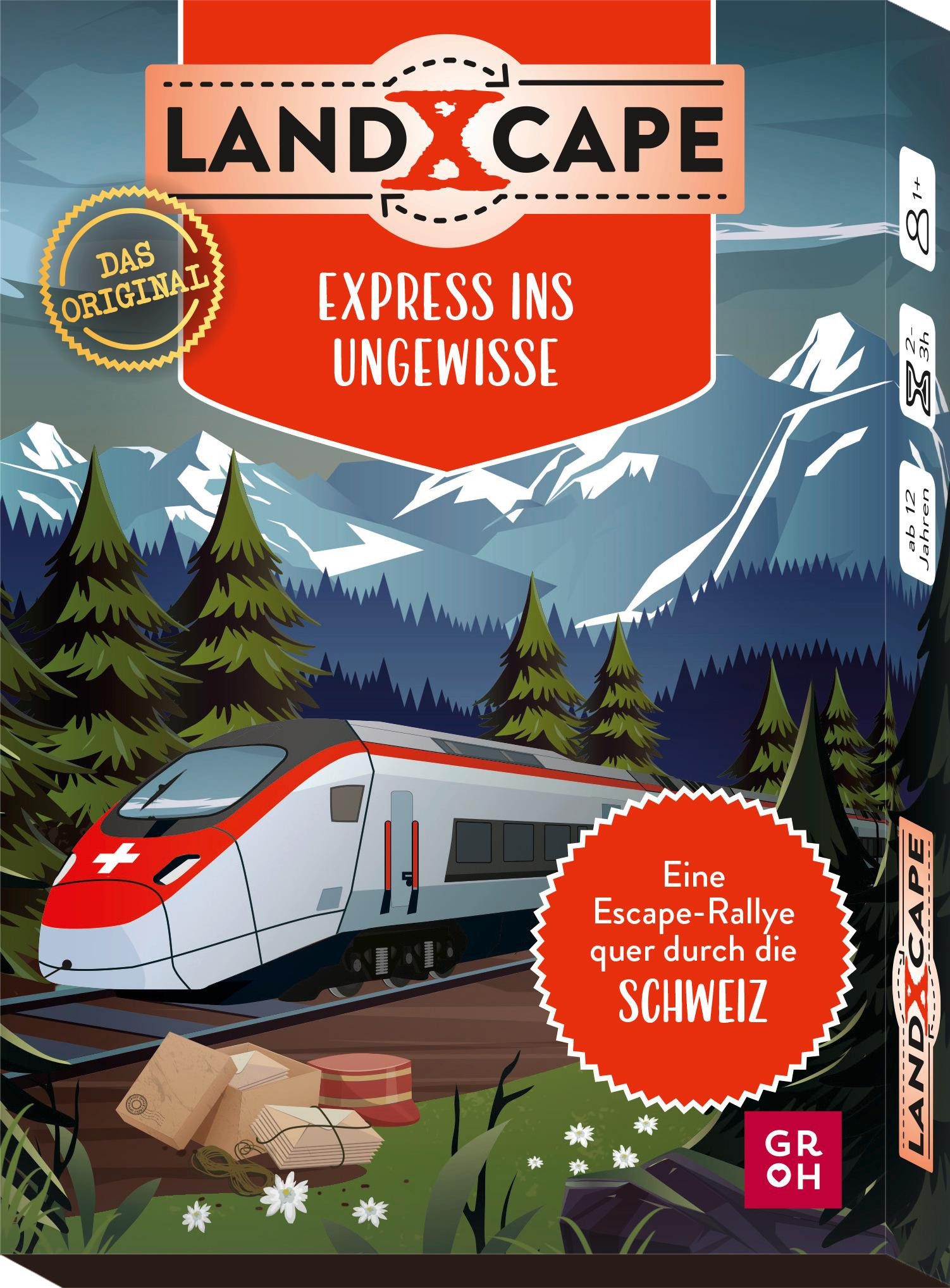 groh Verlag Spiel LandXcape - Express ins Ungewisse