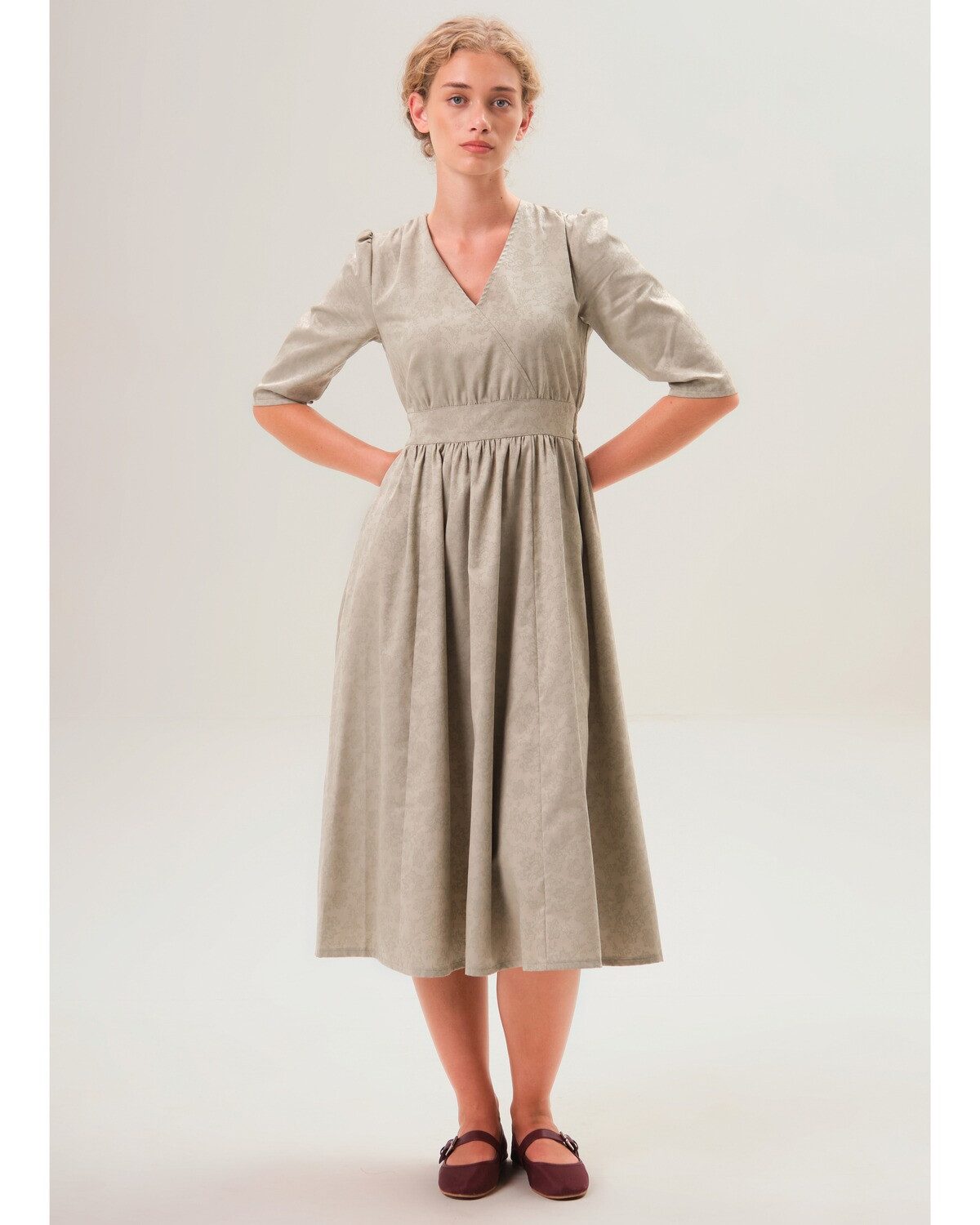 FELICITAS Trachtenkleid Baumwollkleid Kathena