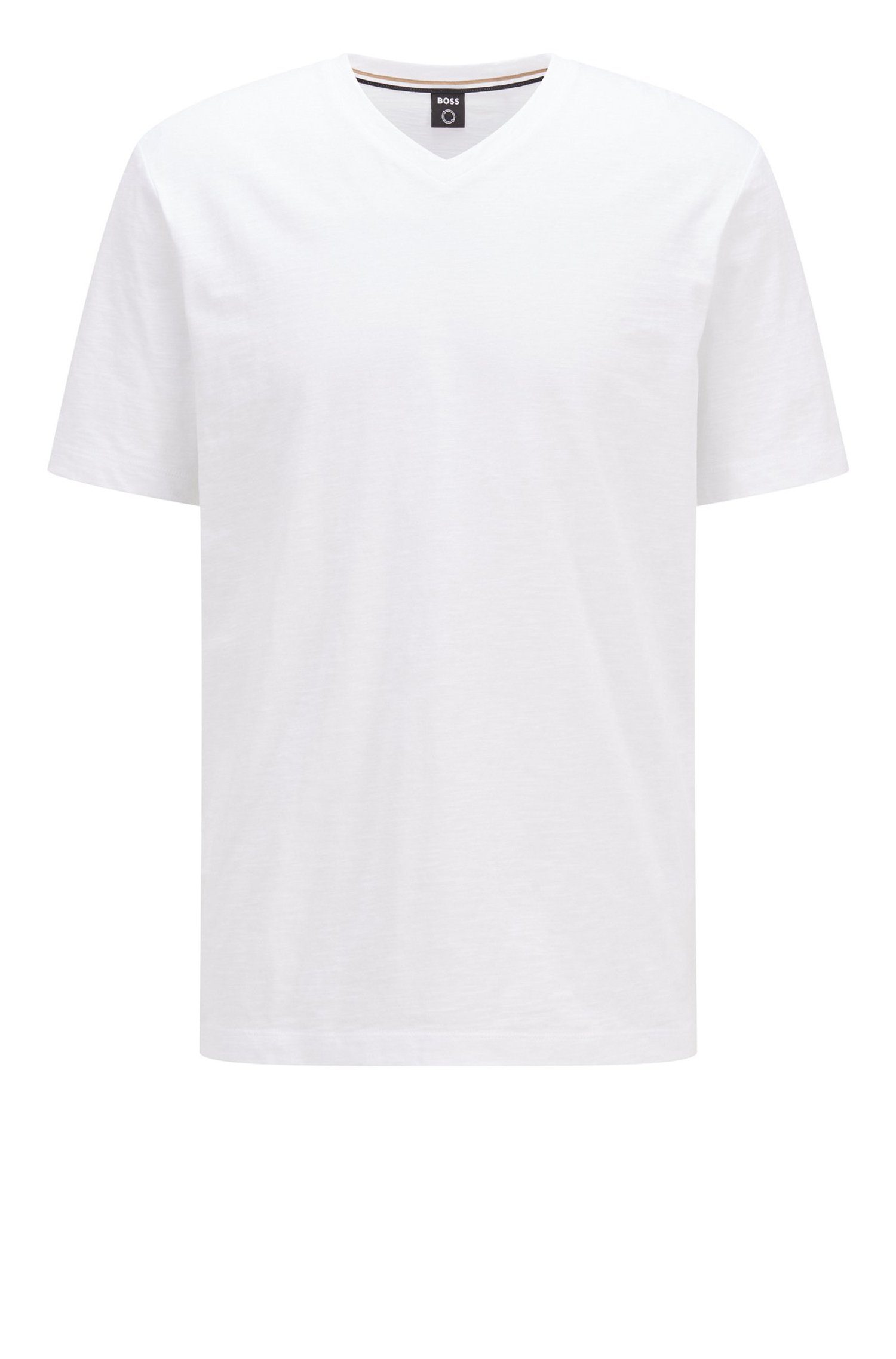 T-Shirt BOSS HUGO (100) Weiß (1-tlg) Tilson