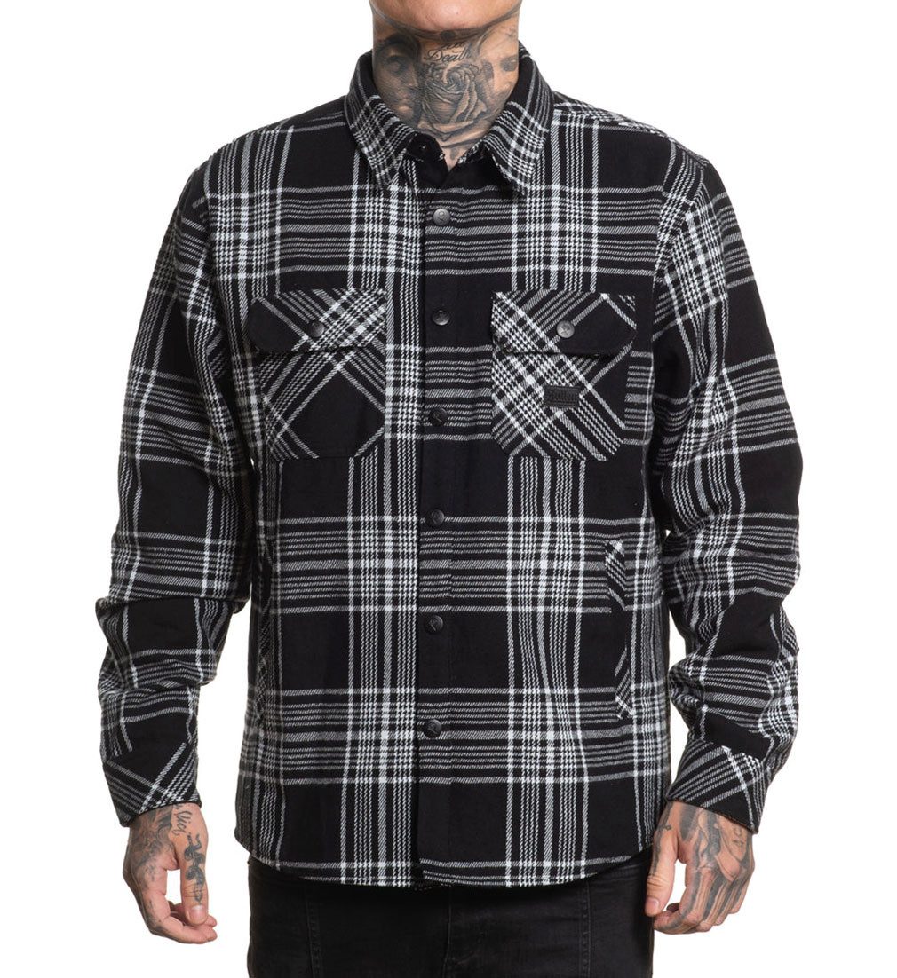 Sullen Clothing Hemdjacke Turnstile Shacket Kariert günstig online kaufen