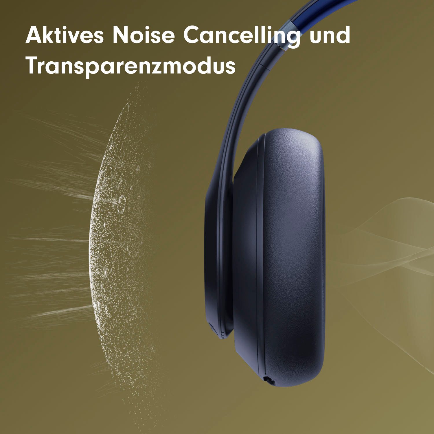 Beats by Dr. Dre Studio Pro Over-Ear-Kopfhörer (Active Noise Cancelling (ANC), Rauschunterdrückung, kompatibel mit Siri, Siri, Bluetooth)