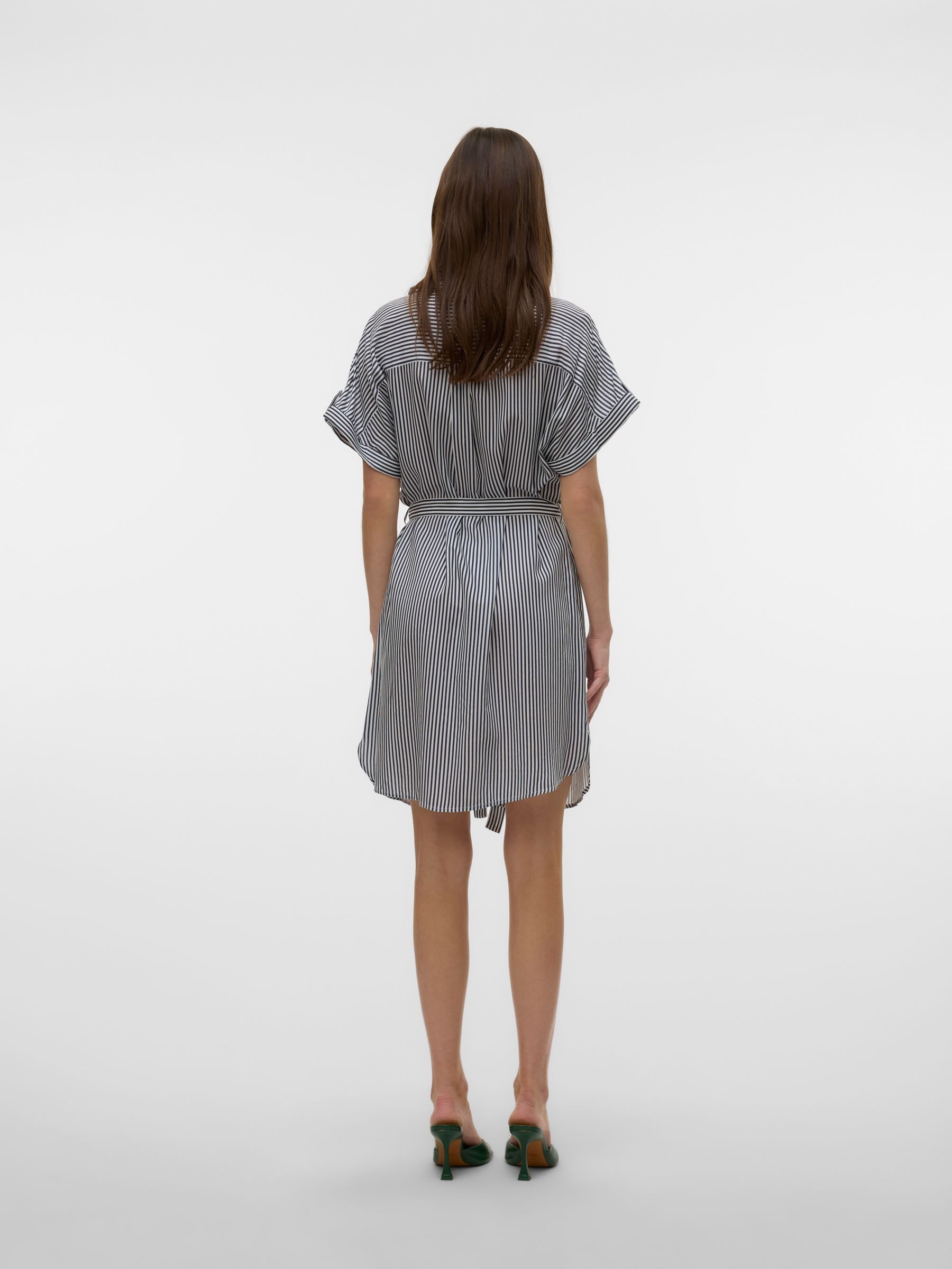 Vero Moda Shirtkleid Gestreiftes Hemdkleid mit günstig online kaufen