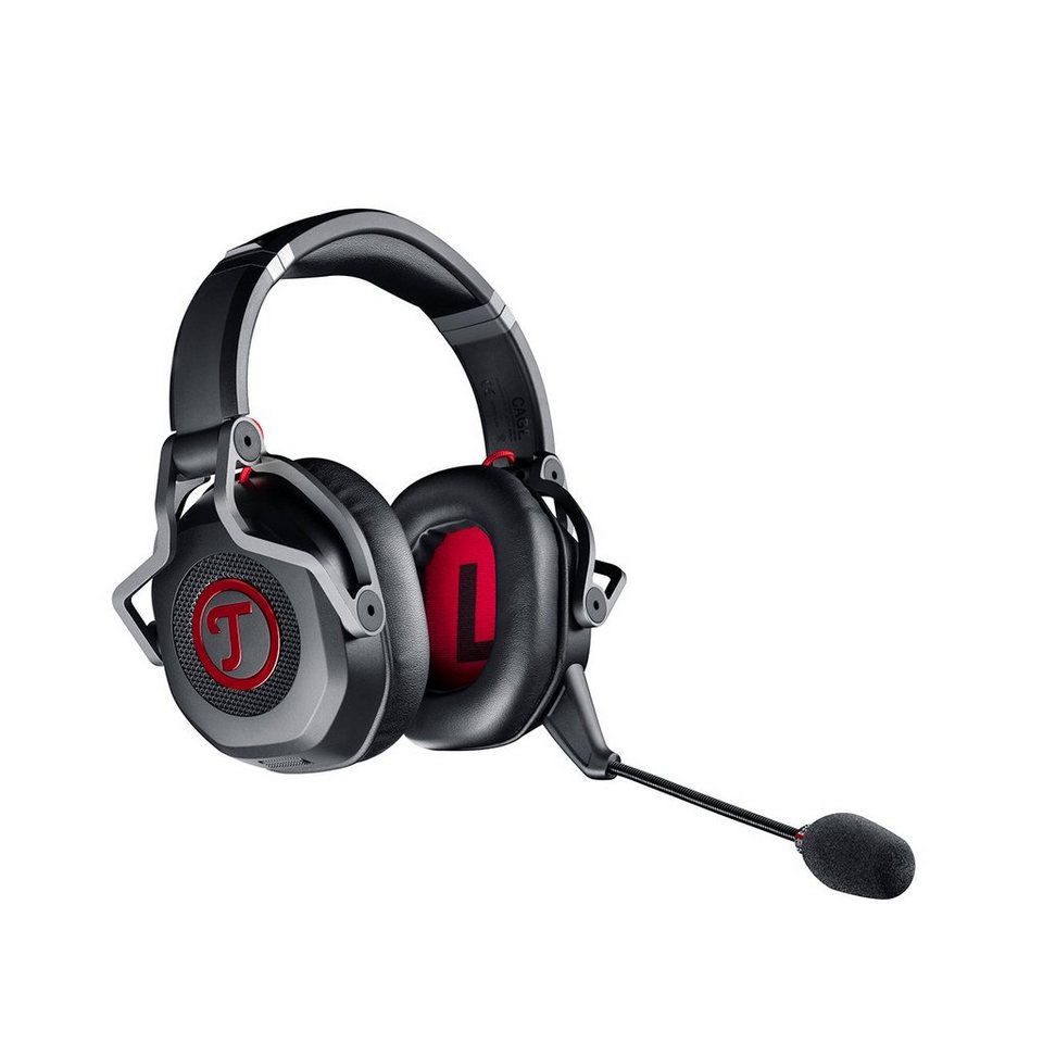 (mit CAGE integrierter Teufel USB-Soundkarte) Gaming-Headset