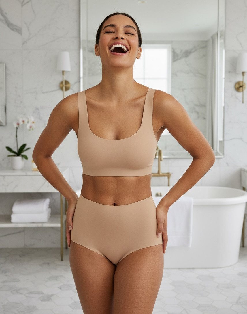 Wolbar Shapingslip hoch geschnitten, umschließt Bauch- und Hüftbereich