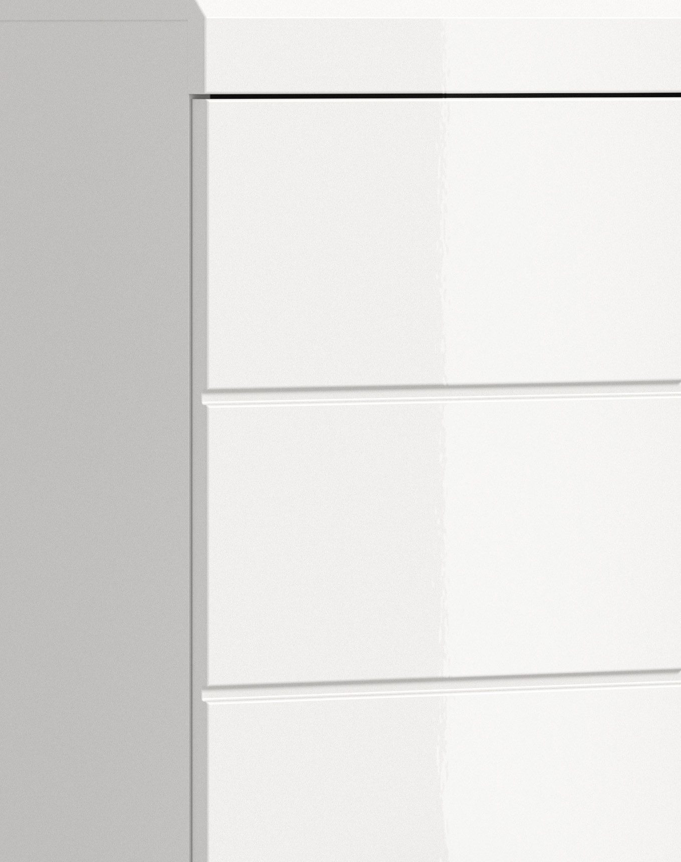 INOSIGN Badmöbel-Set Siena, 2 teilig, inklusive LED Beleuchtung, bestehend aus:, (Set, 2-St., TOPSELLER), Waschbeckenunterschrank, Spiegelschrank, LED Badaufsatzleuchte