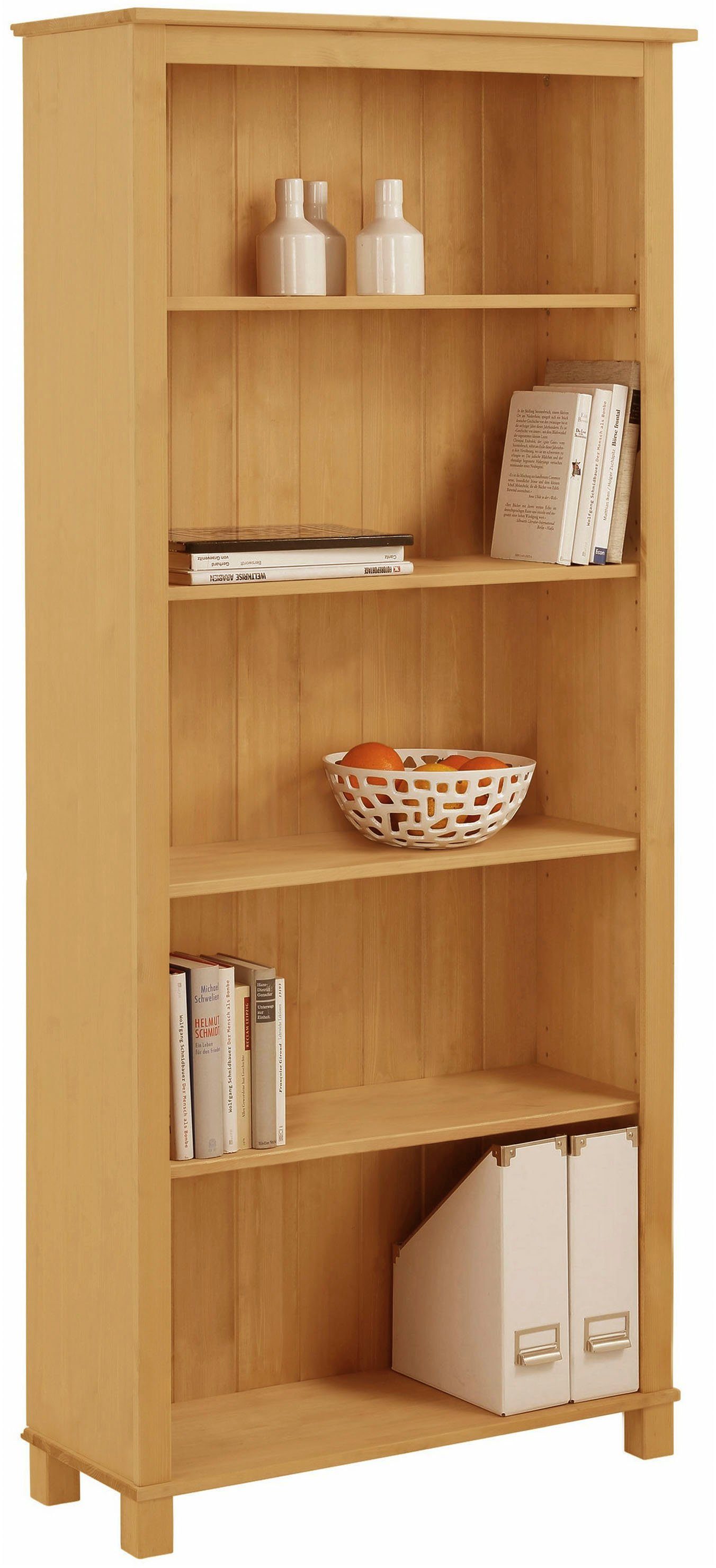 OTTO home Regal Pivo, aus massivem schönen Kiefernholz, Höhe 171 cm
