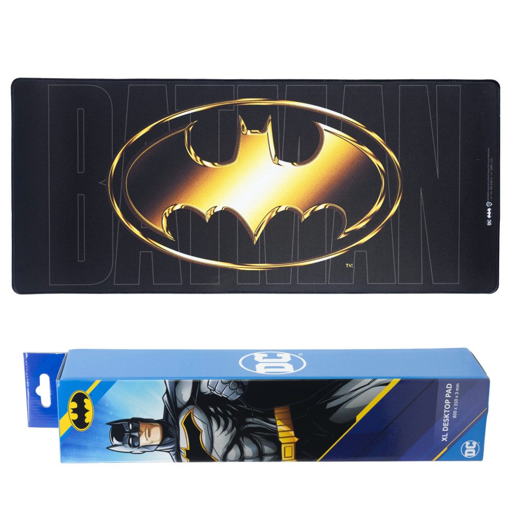 DC Comics Gaming Mauspad DC Comic Batman XL Gaming Mousepad Mauspad 79 x 35 cm