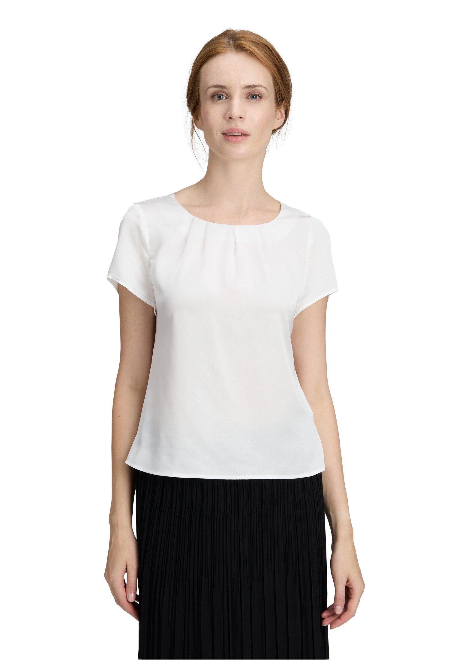 Vera Mont Satinbluse Damen Satin-Bluse kurzarm günstig online kaufen